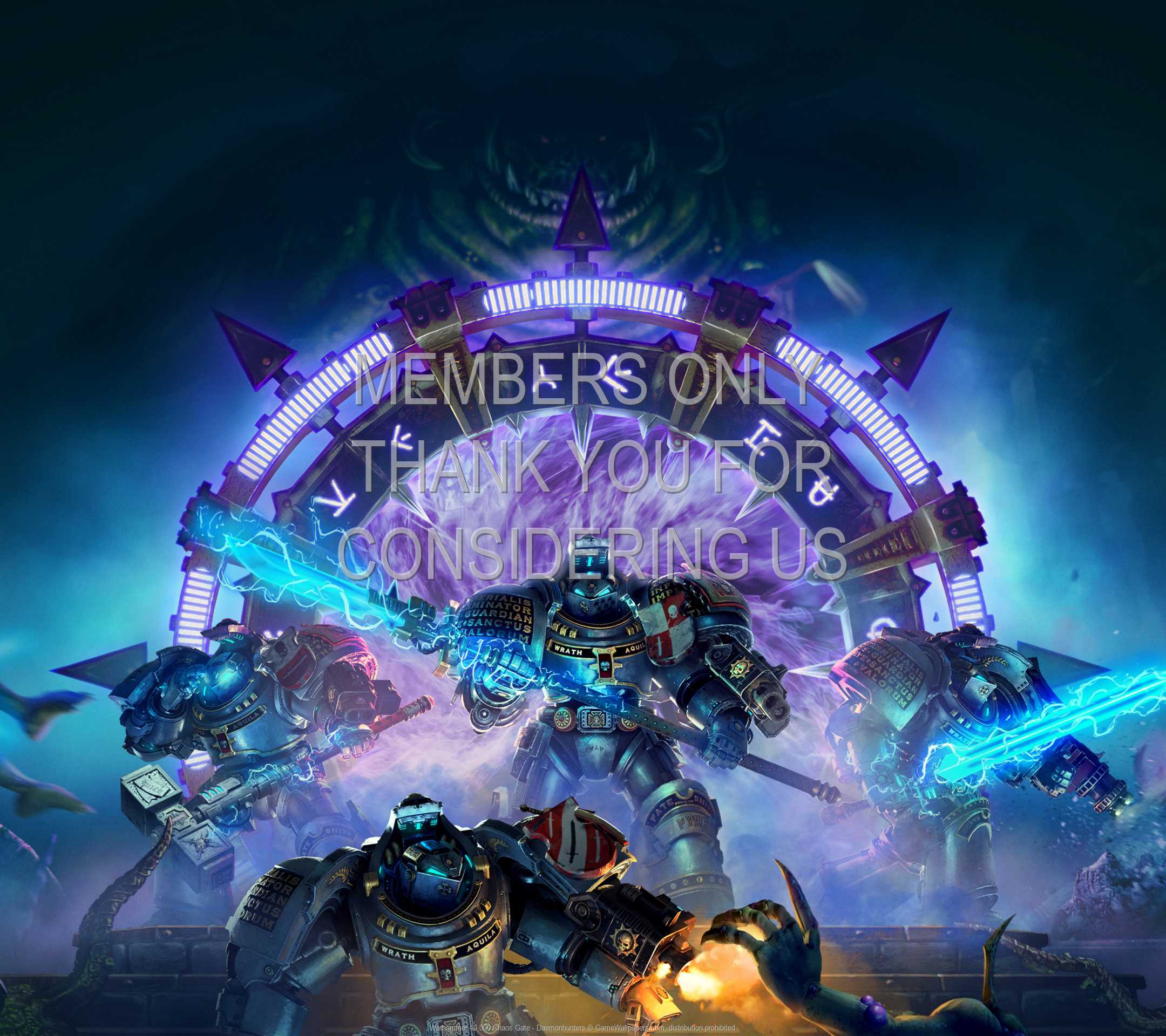 Warhammer 40,000: Chaos Gate - Daemonhunters 1080p Horizontal Mobile fond d'cran 01