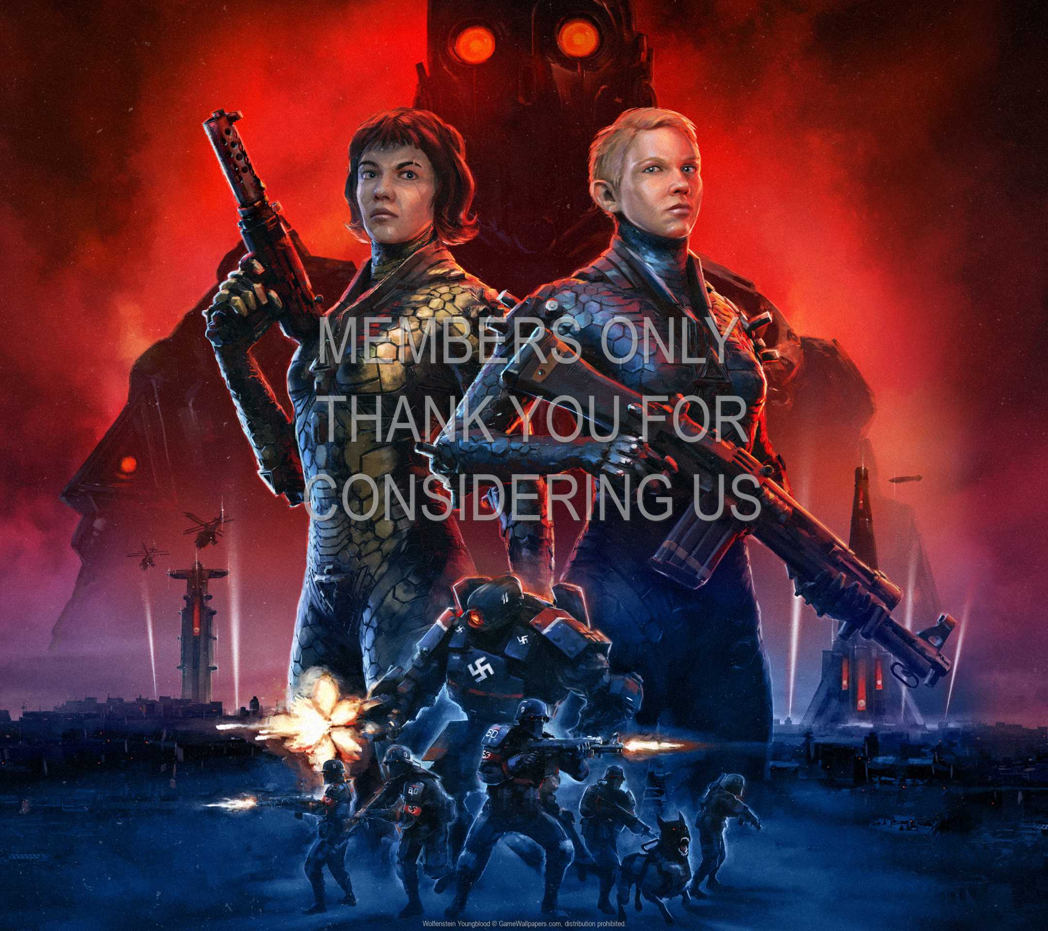 Wolfenstein: Youngblood 1080p Horizontal Mobile wallpaper or background 01