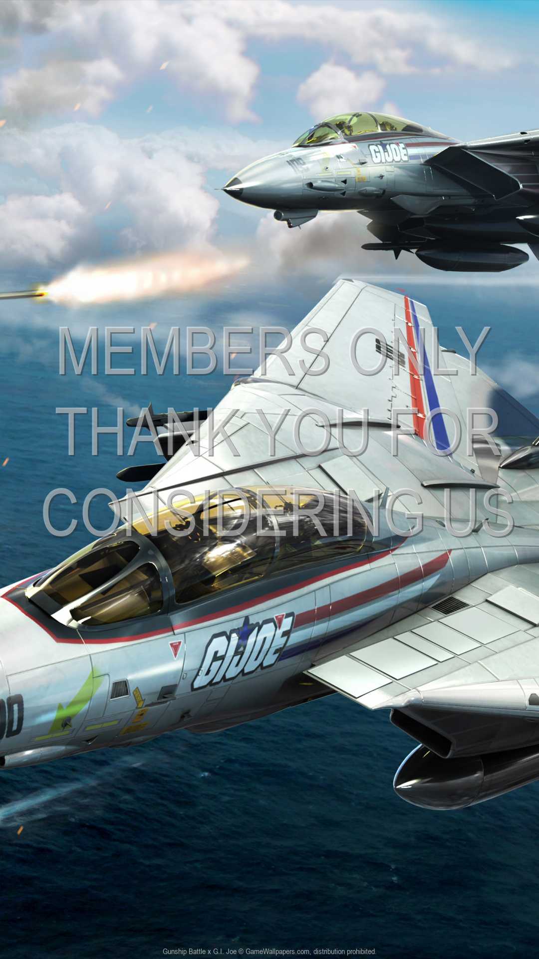 Gunship Battle x G.I. Joe 1080p Vertical Mobile fond d'cran 01