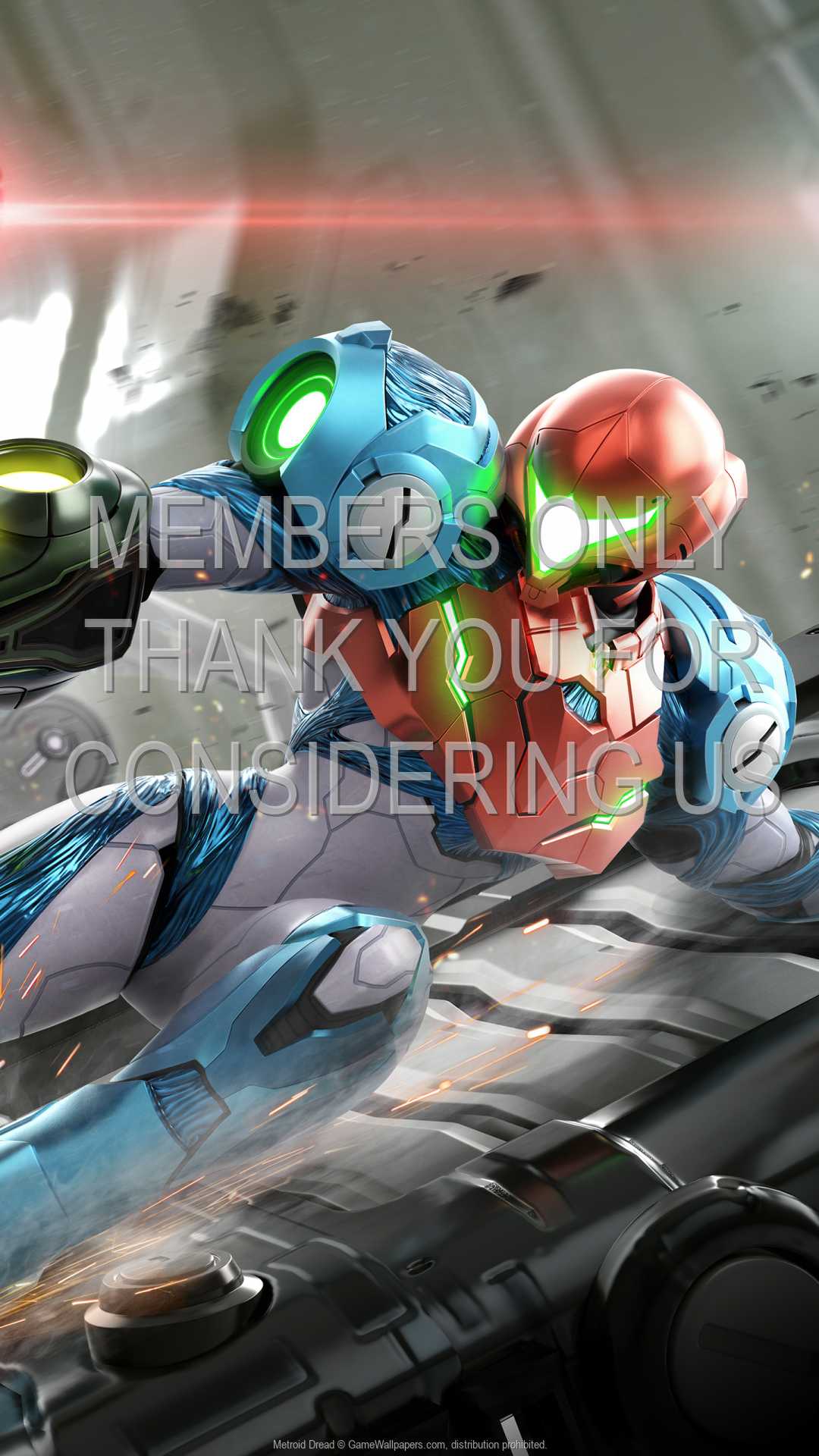 Metroid Dread 1080p Vertical Mobile wallpaper or background 01