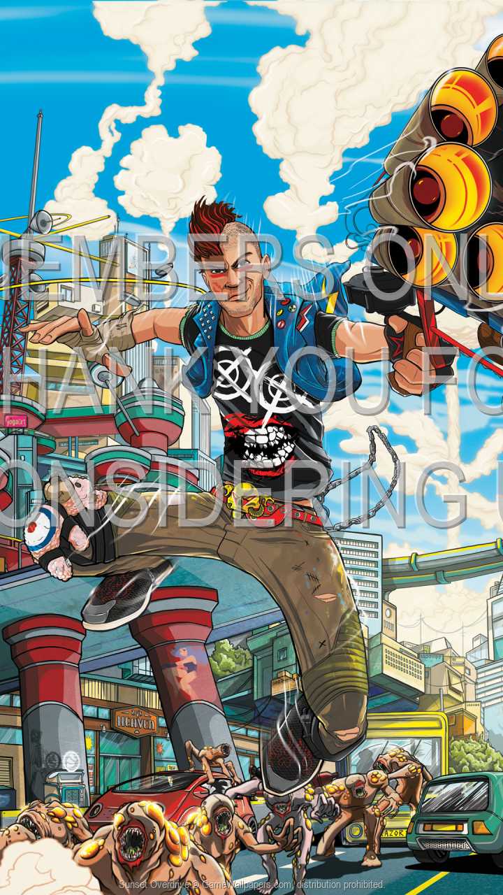 Sunset Overdrive 720p%20Vertical Mobile wallpaper or background 01