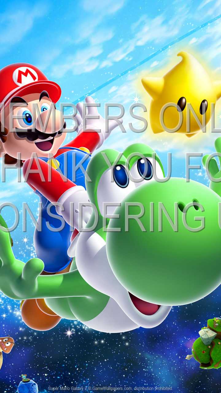Super Mario Galaxy 2 720p%20Vertical Mobile wallpaper or background 01