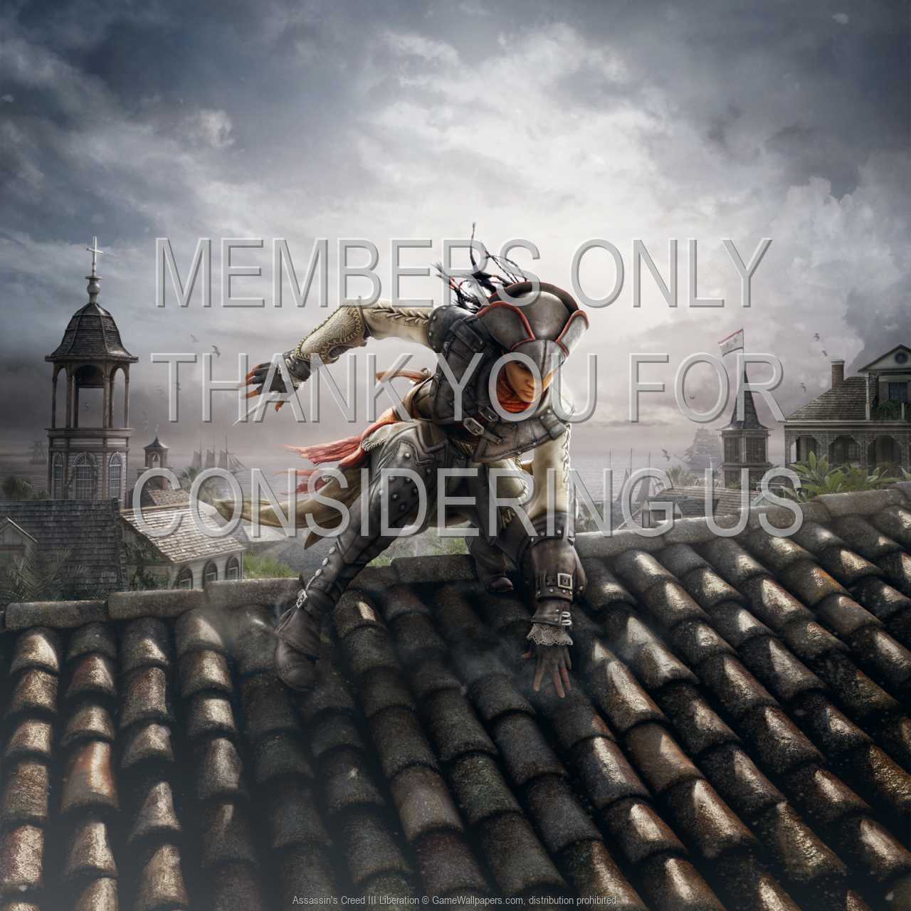 Assassin's Creed III: Liberation 720p Horizontal Mobile fond d'cran 01