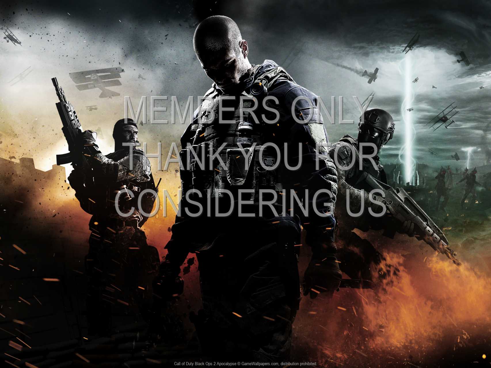 Call of Duty: Black Ops 2 Apocalypse 720p Horizontal Mobile fond d'cran 01
