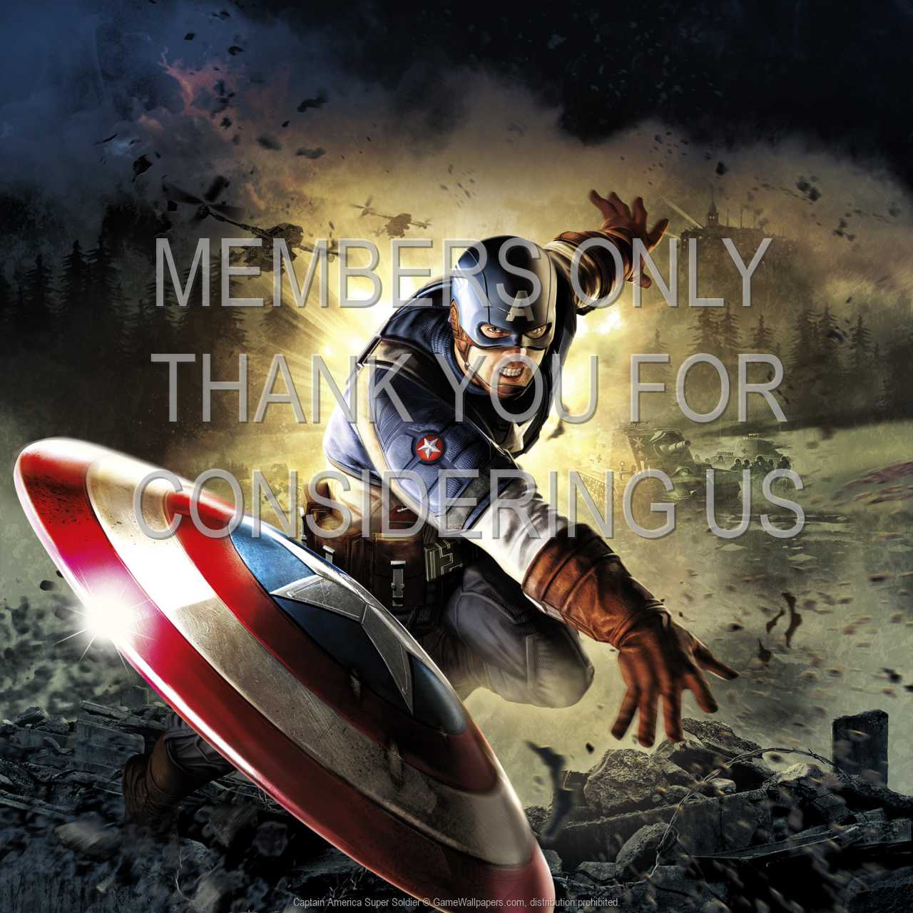 Captain America: Super Soldier 720p Horizontal Mobiele achtergrond 01