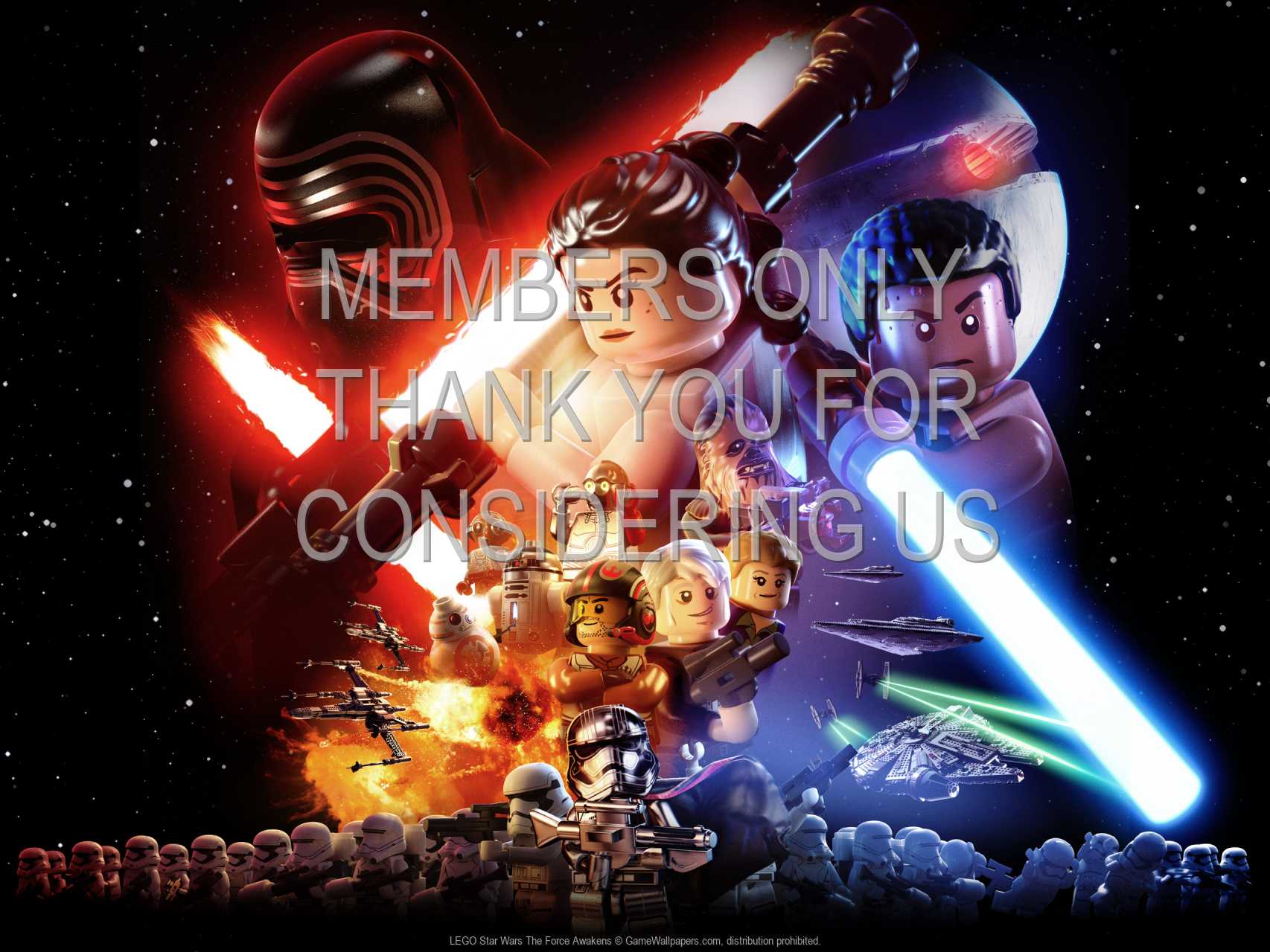 LEGO Star Wars: The Force Awakens 720p Horizontal Handy Hintergrundbild 01
