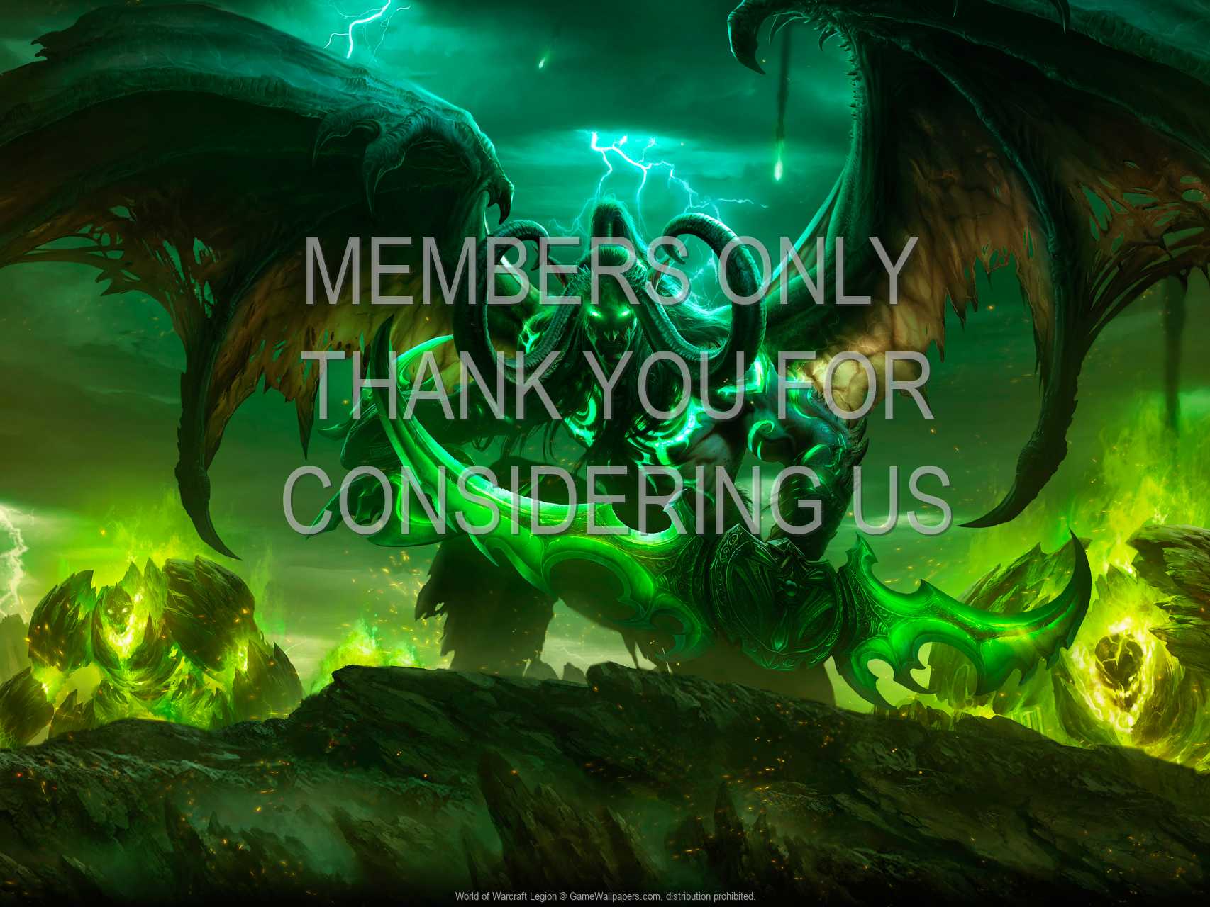 World of Warcraft: Legion 720p Horizontal Handy Hintergrundbild 01