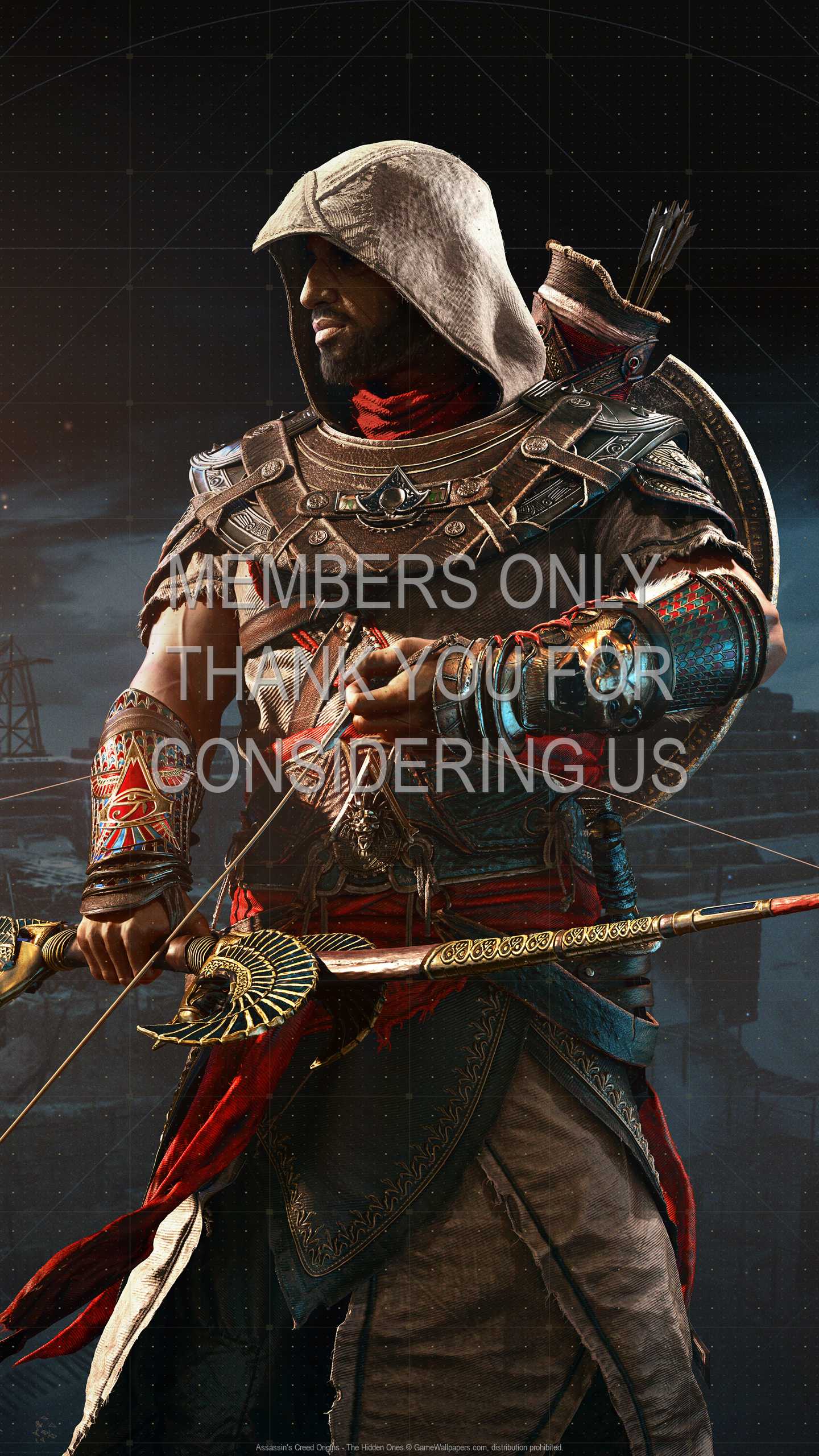 Assassin's Creed: Origins - The Hidden Ones 1440p Vertical Mobiele achtergrond 01