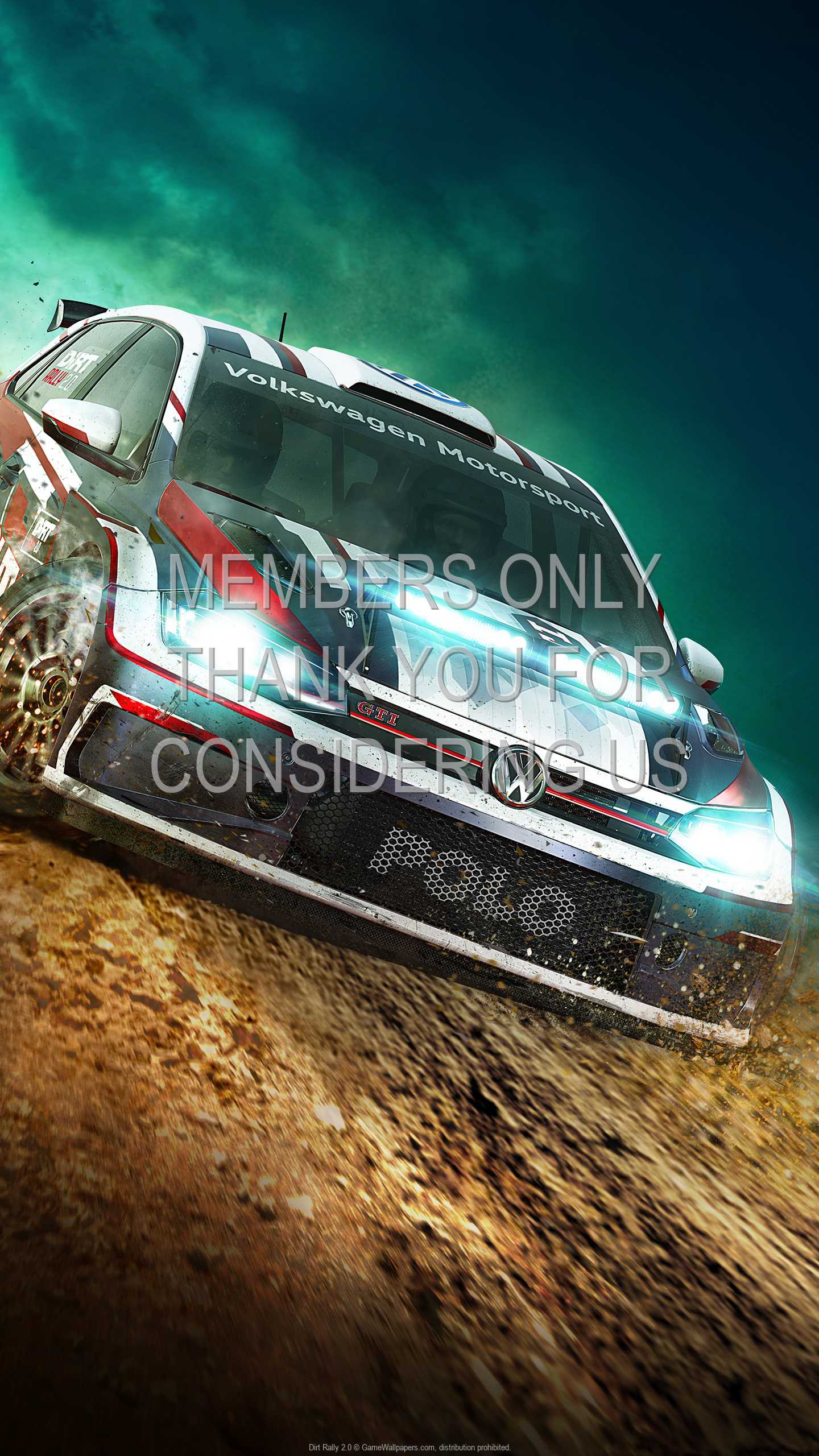 Dirt Rally 2.0 1440p Vertical Mobiele achtergrond 01