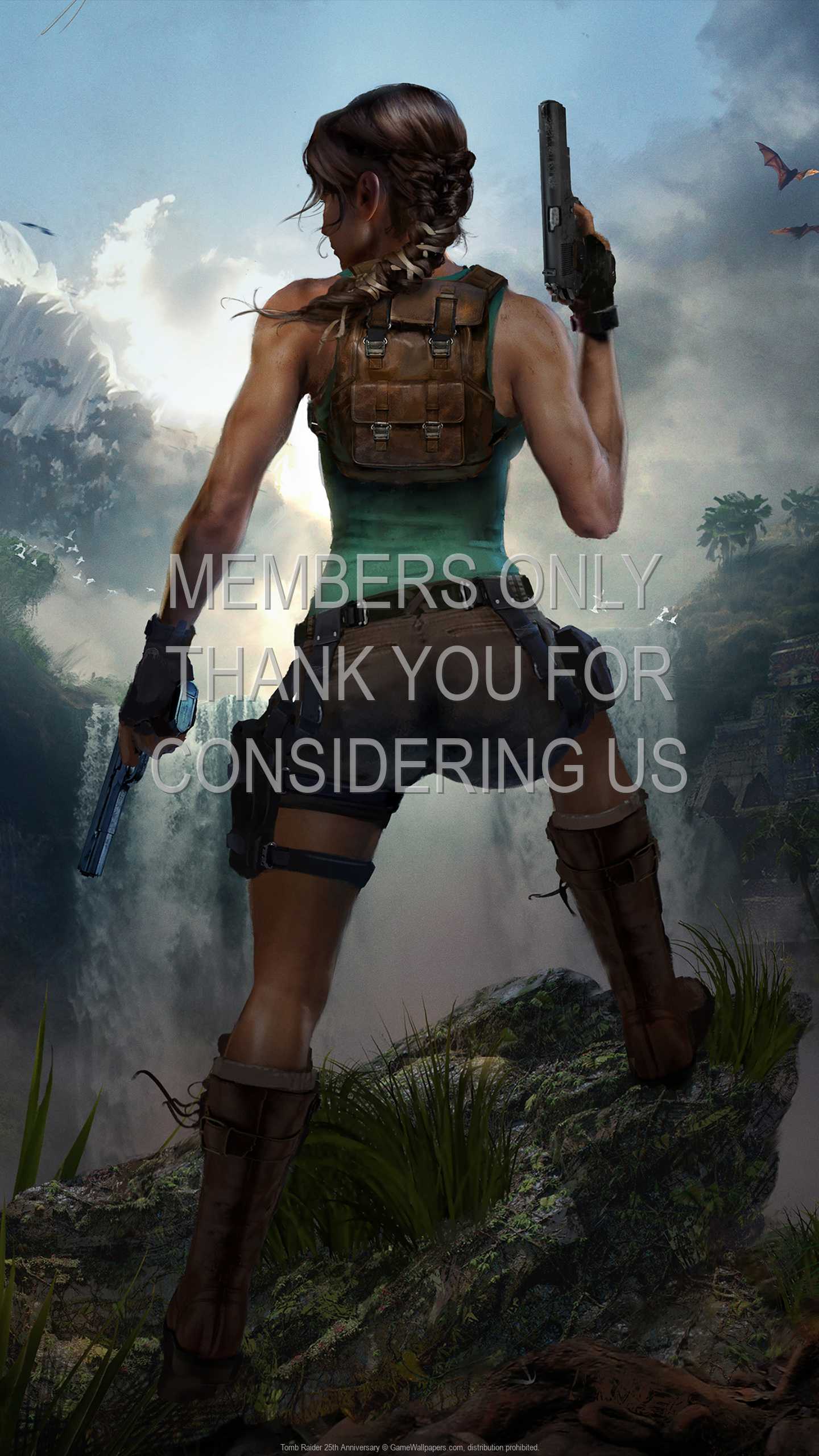 Tomb Raider 25th Anniversary 1440p%20Vertical Mobile fond d'cran 01