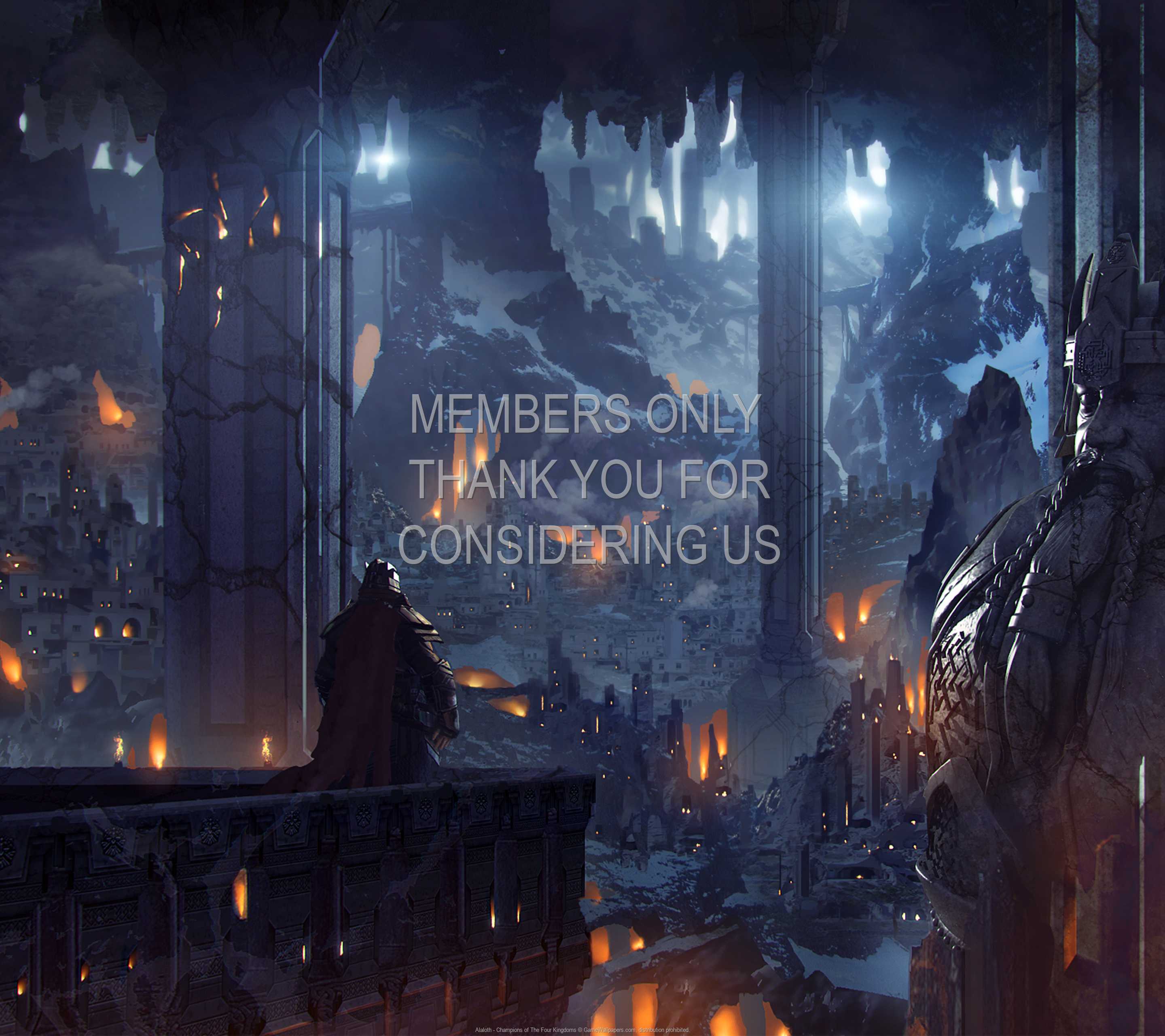 Alaloth - Champions of The Four Kingdoms 1440p Horizontal Handy Hintergrundbild 01