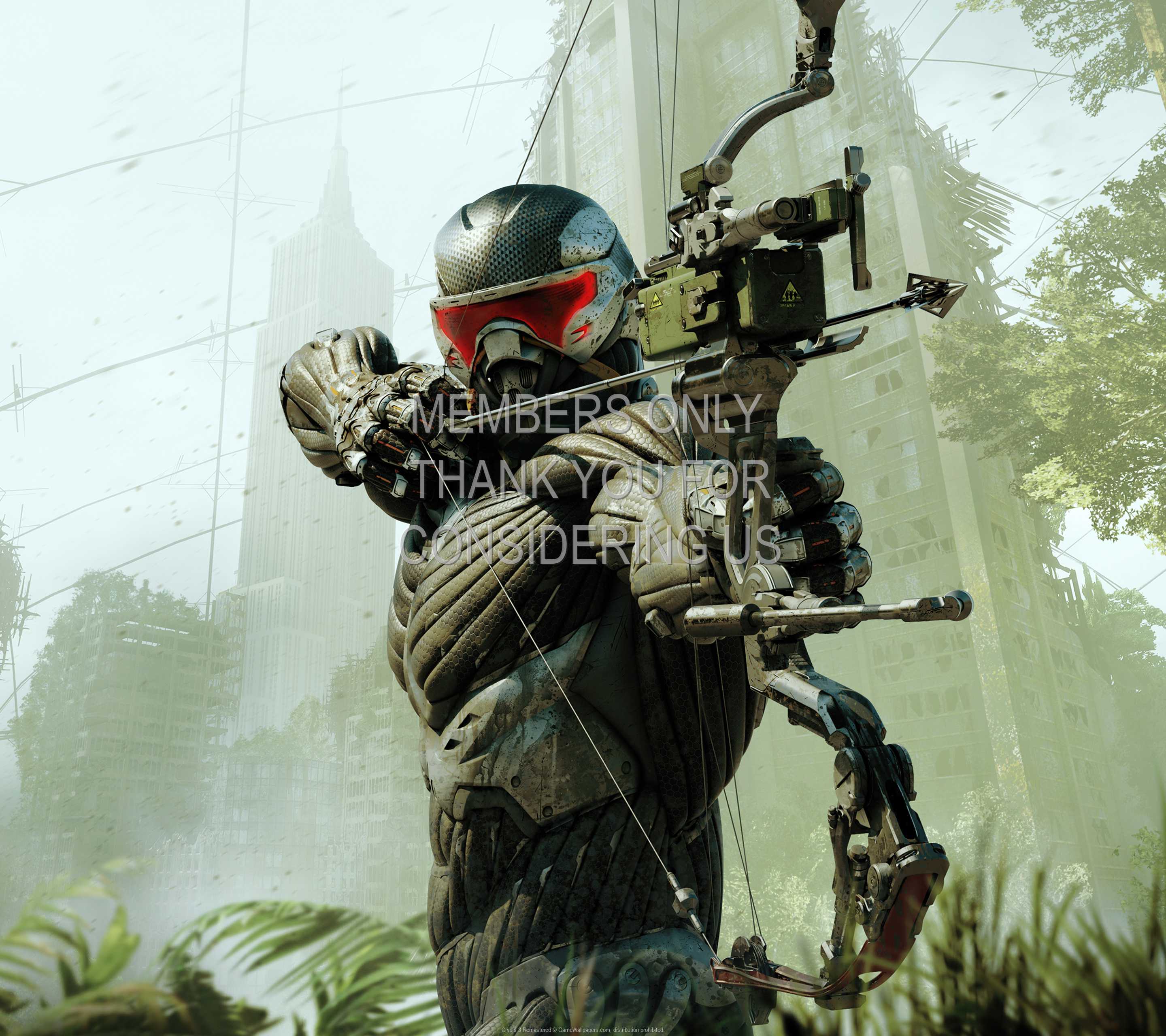 Crysis 3: Remastered 1440p Horizontal Mobiele achtergrond 01