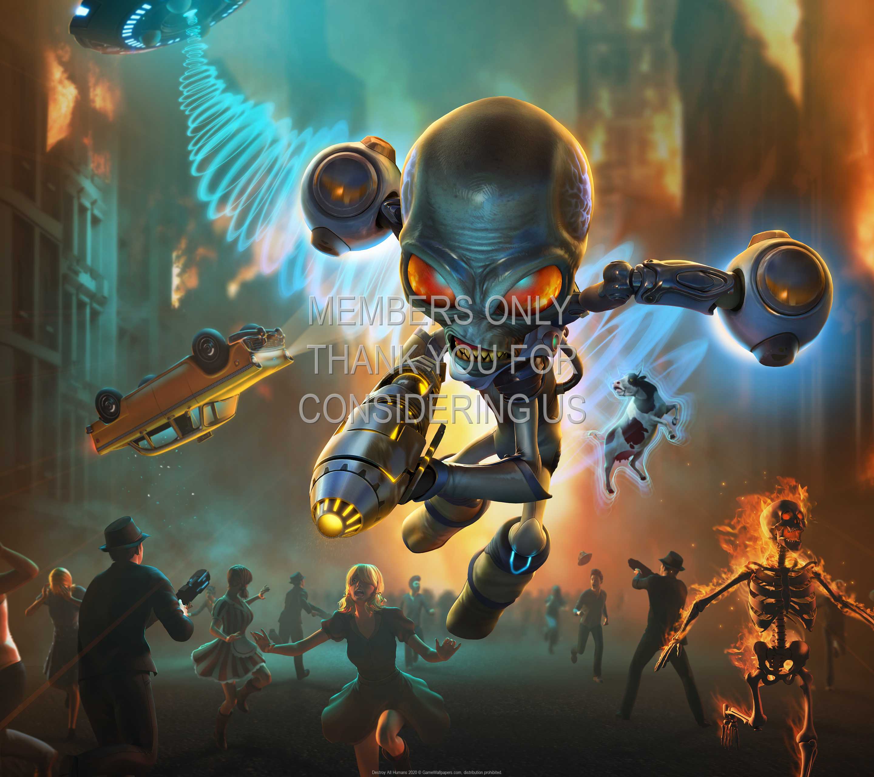 Destroy All Humans 2020 1440p Horizontal Mobile wallpaper or background 01