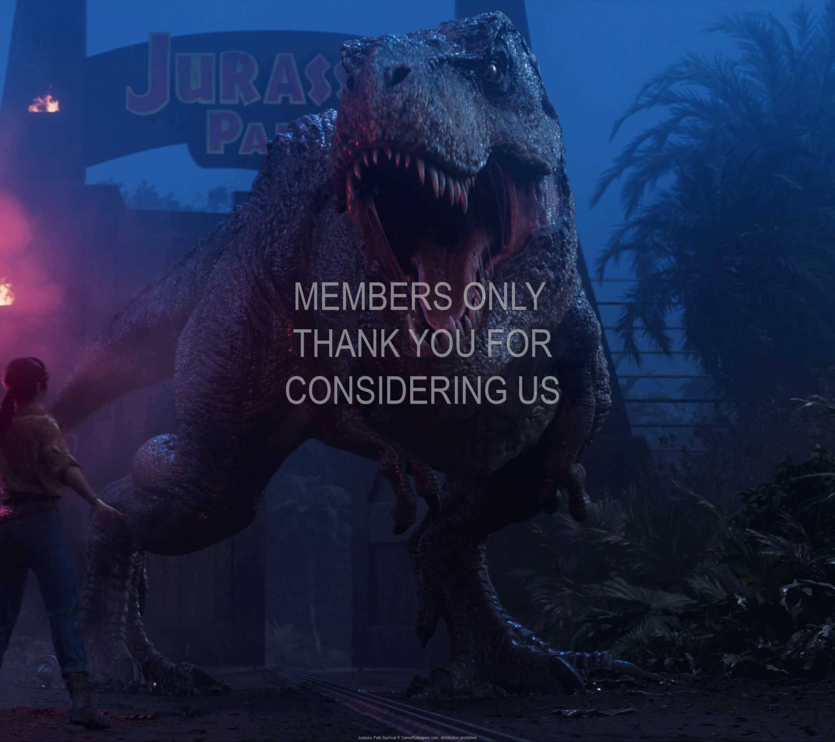 Jurassic Park: Survival 1440p Horizontal Mobiele achtergrond 01