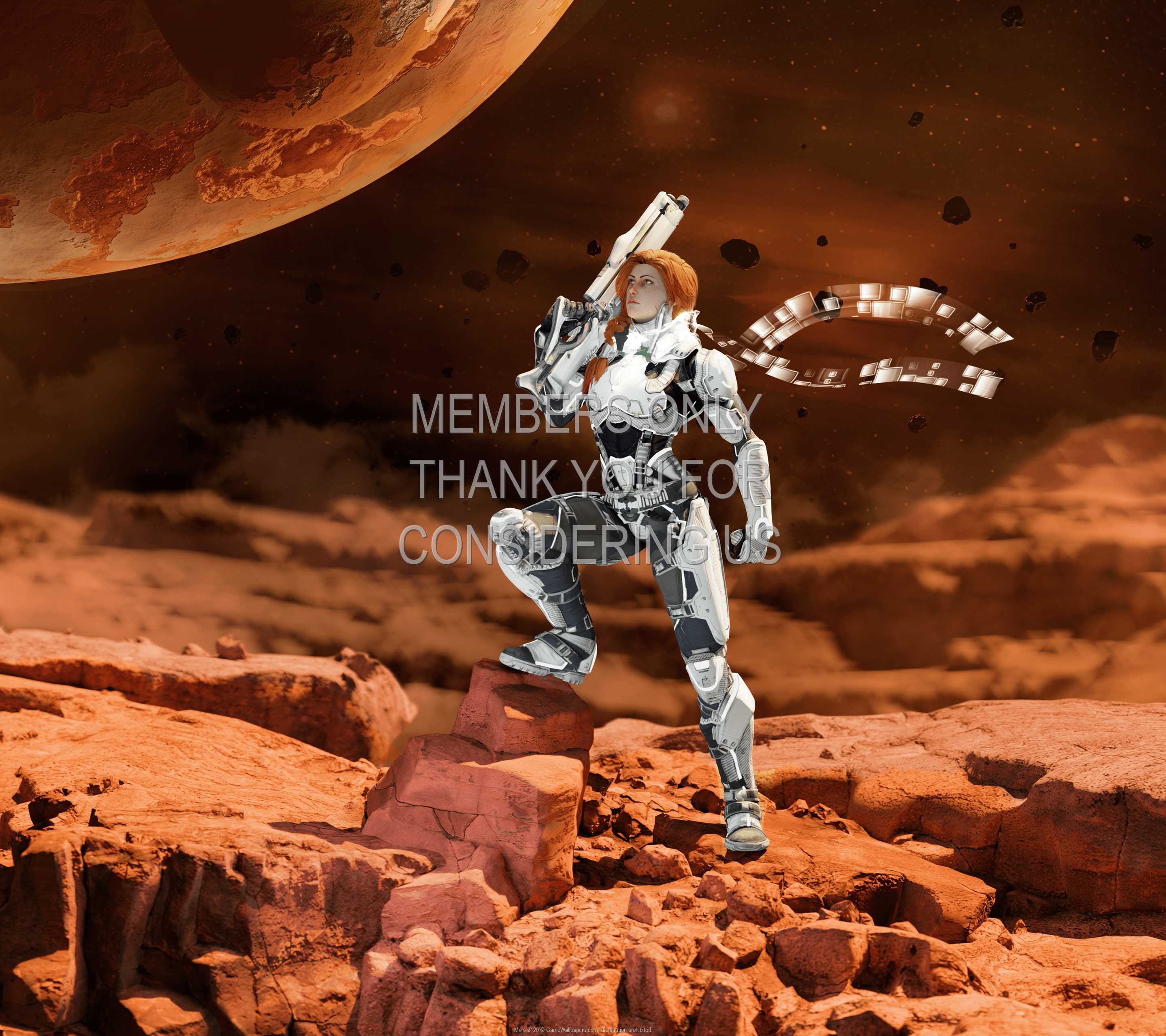 Mars 2120 1440p Horizontal Handy Hintergrundbild 01