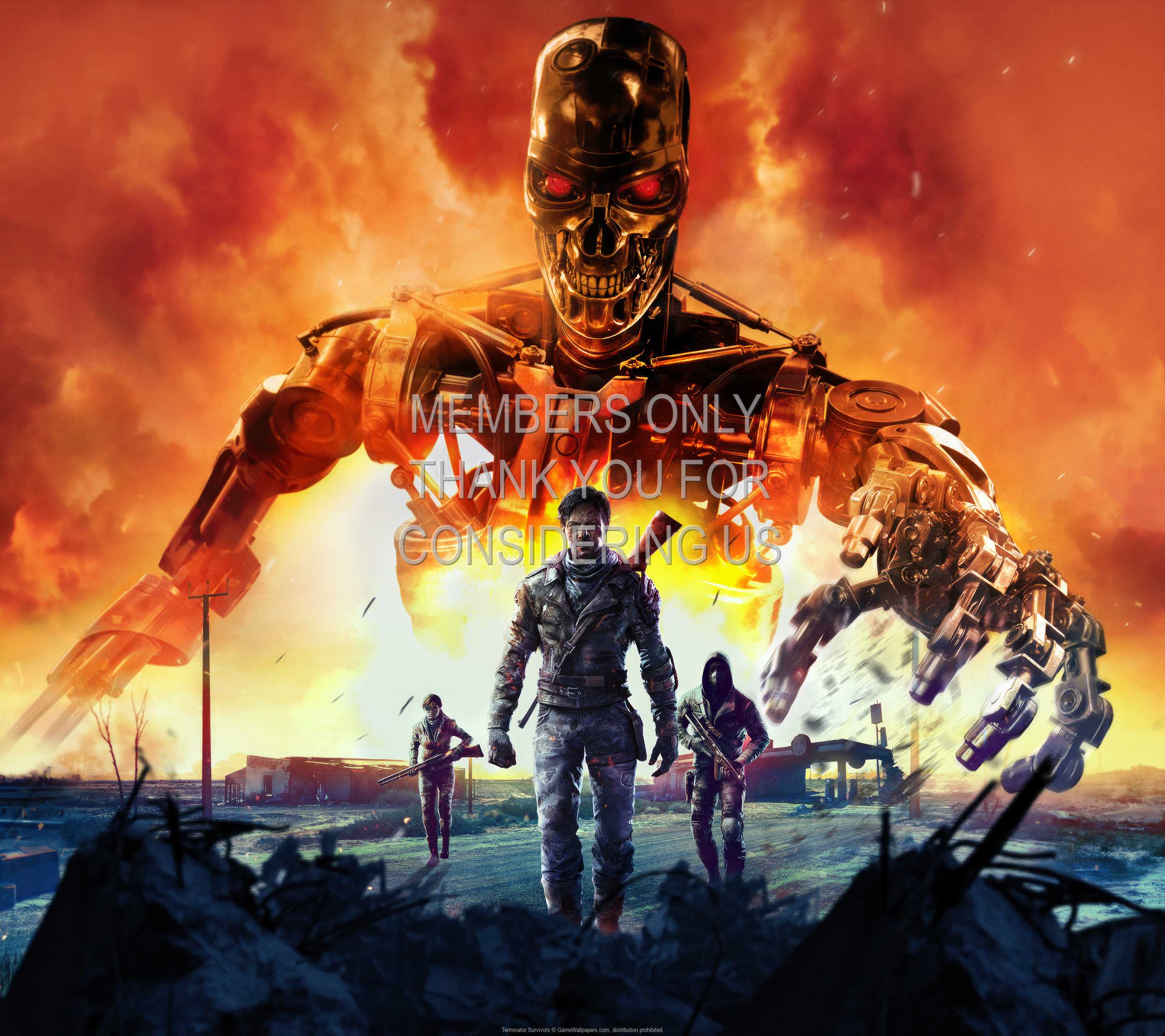 Terminator: Survivors 1440p Horizontal Handy Hintergrundbild 01