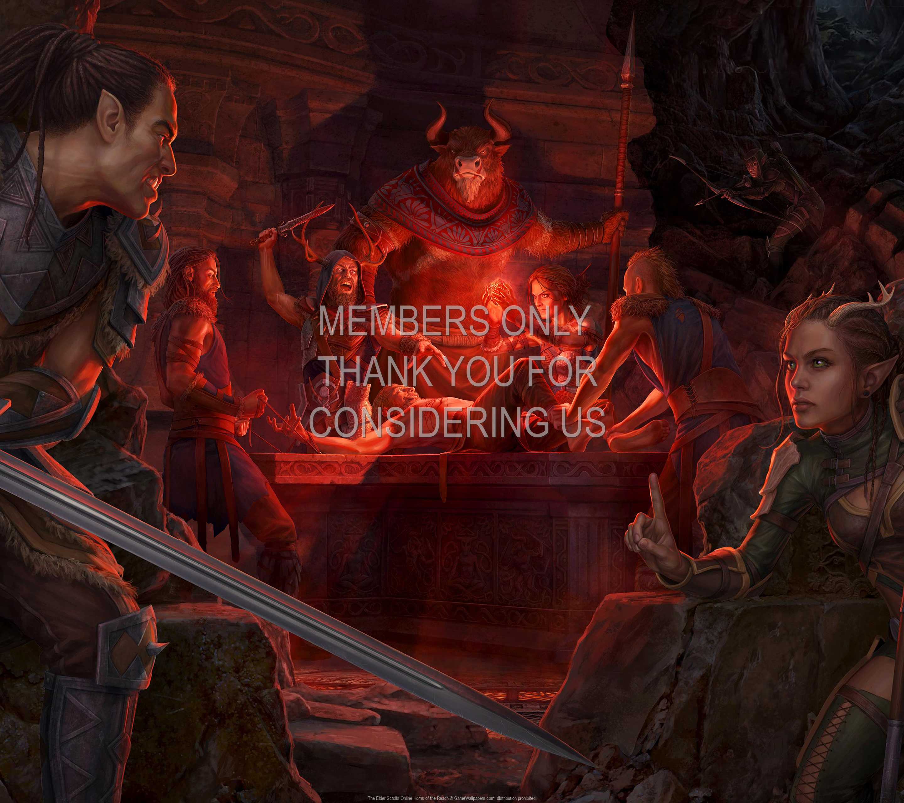 The Elder Scrolls Online: Horns of the Reach 1440p Horizontal Mobile wallpaper or background 01