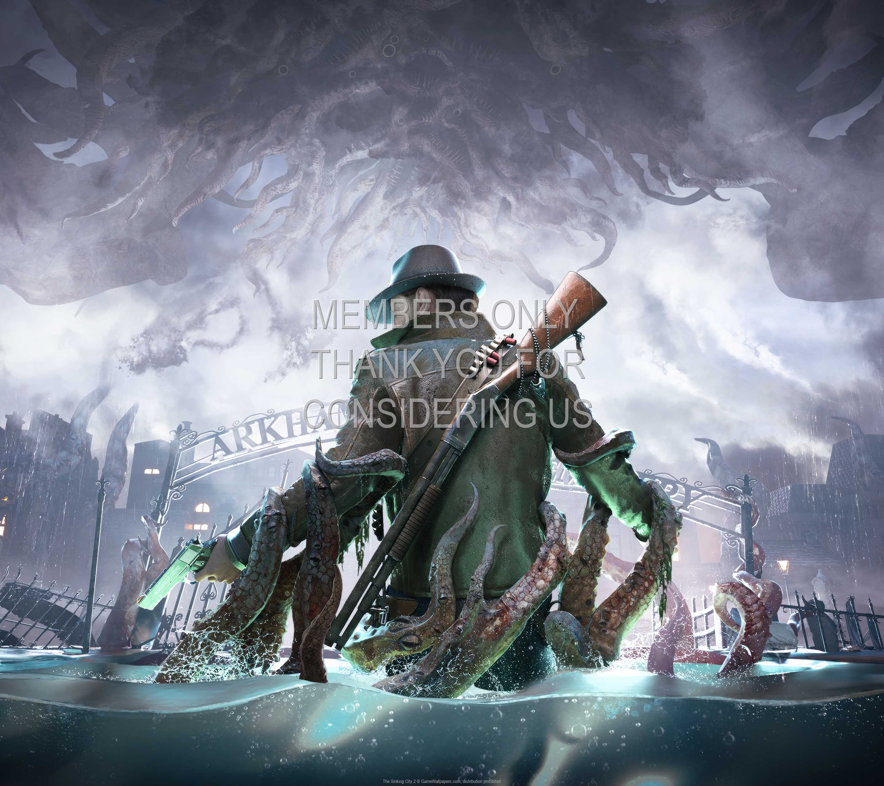 The Sinking City 2 1440p Horizontal Mobiele achtergrond 01