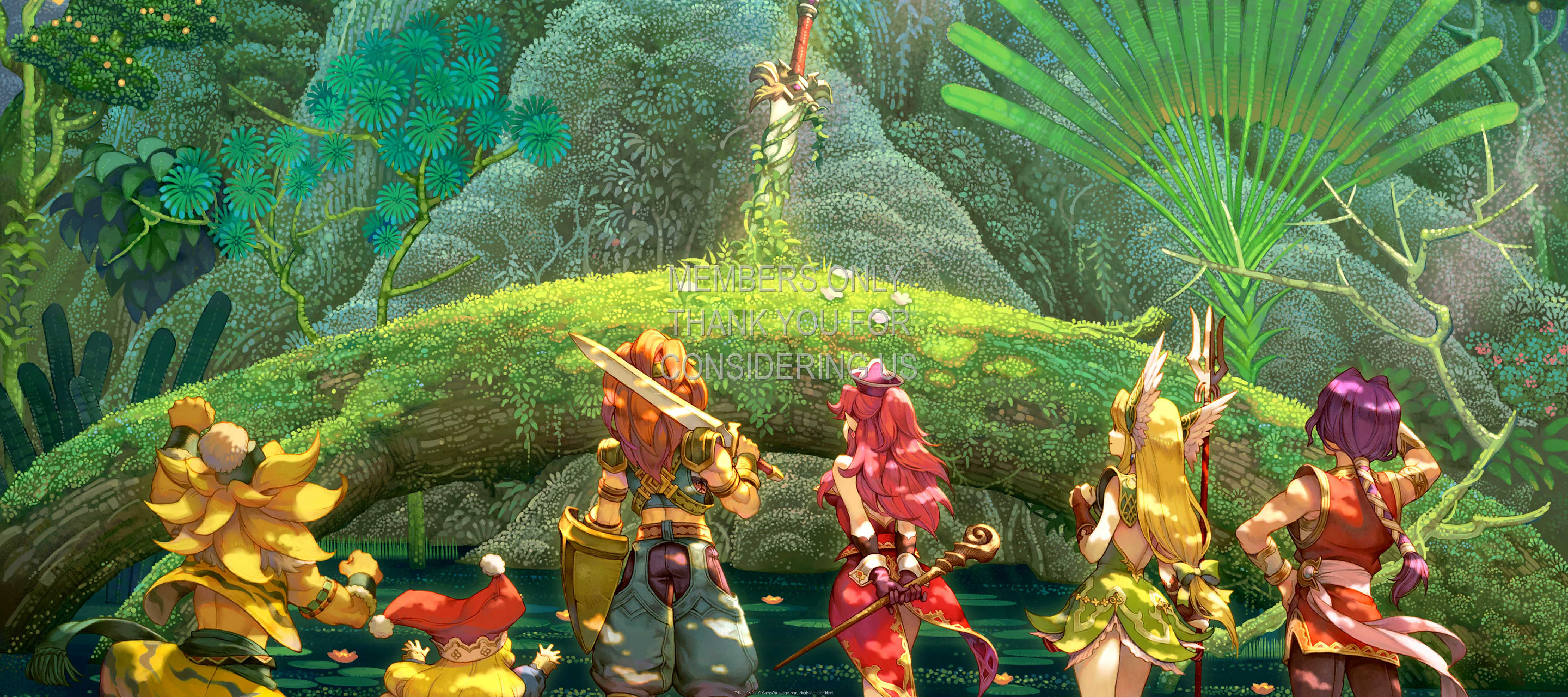 Trials of Mana 1440p%20Horizontal Mobile wallpaper or background 01
