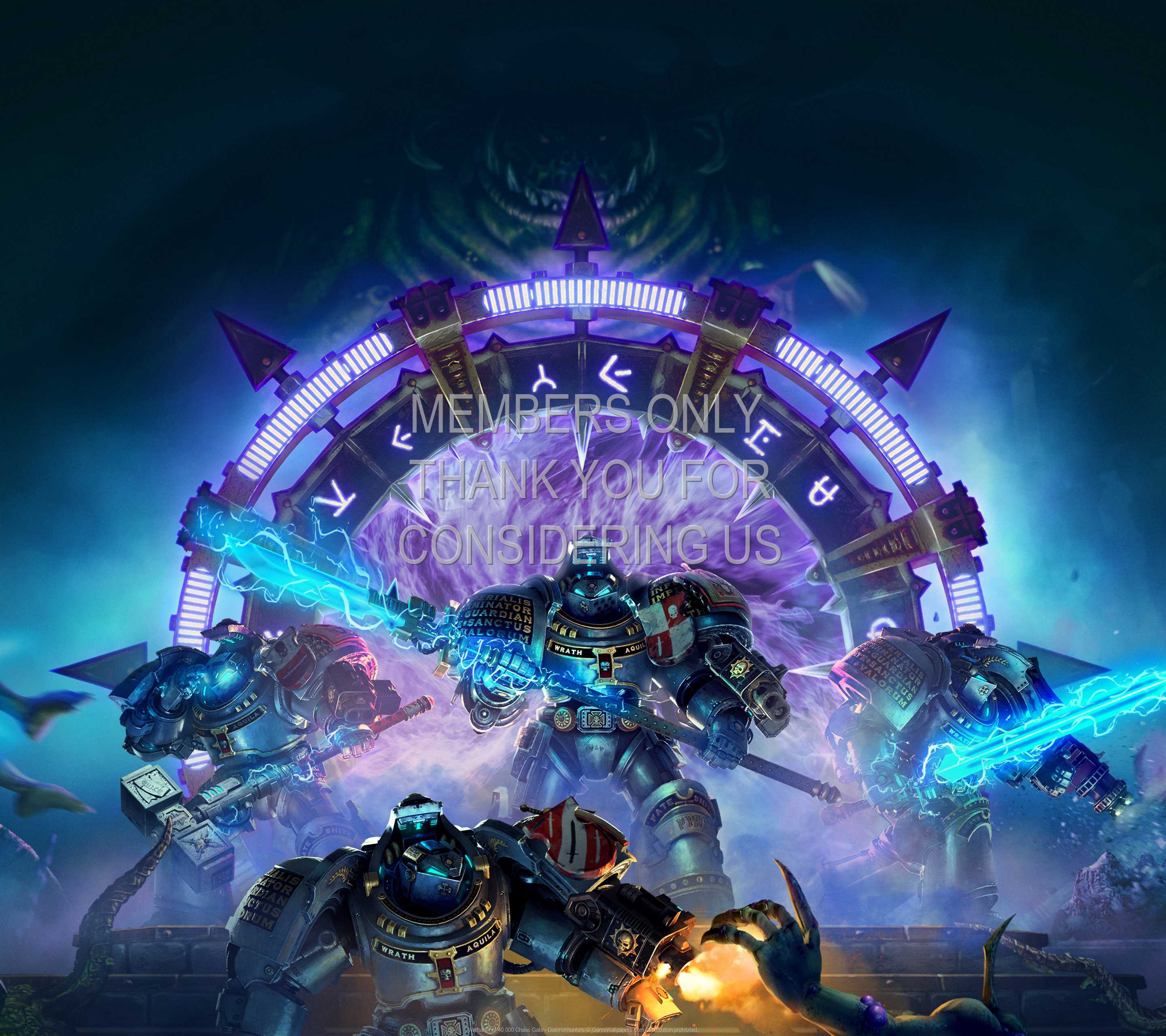 Warhammer 40,000: Chaos Gate - Daemonhunters 1440p Horizontal Handy Hintergrundbild 01
