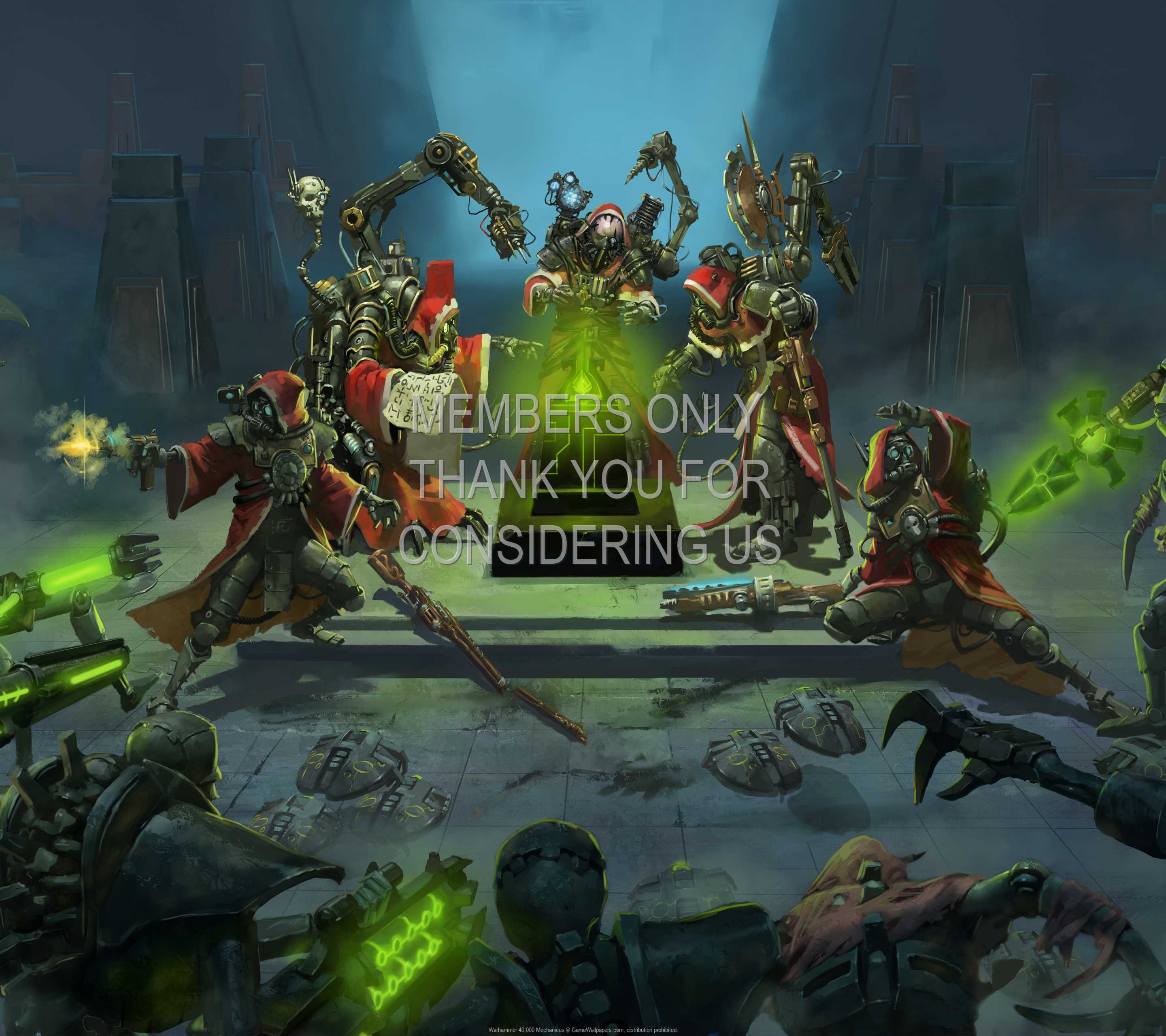 Warhammer 40,000: Mechanicus 1440p Horizontal Handy Hintergrundbild 01