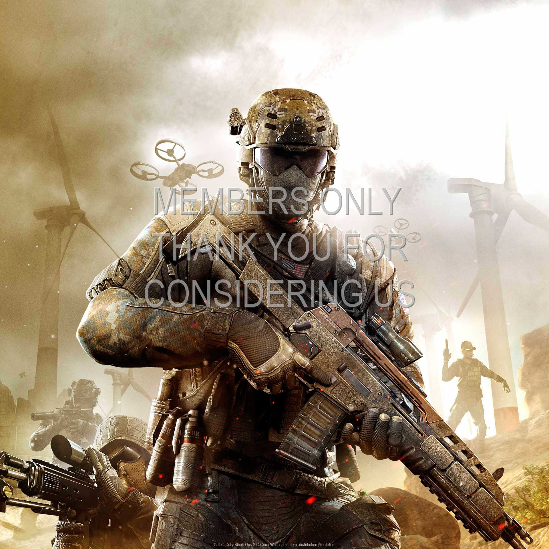 Call of Duty: Black Ops 2 1080p Horizontal Mobile fond d'cran 02
