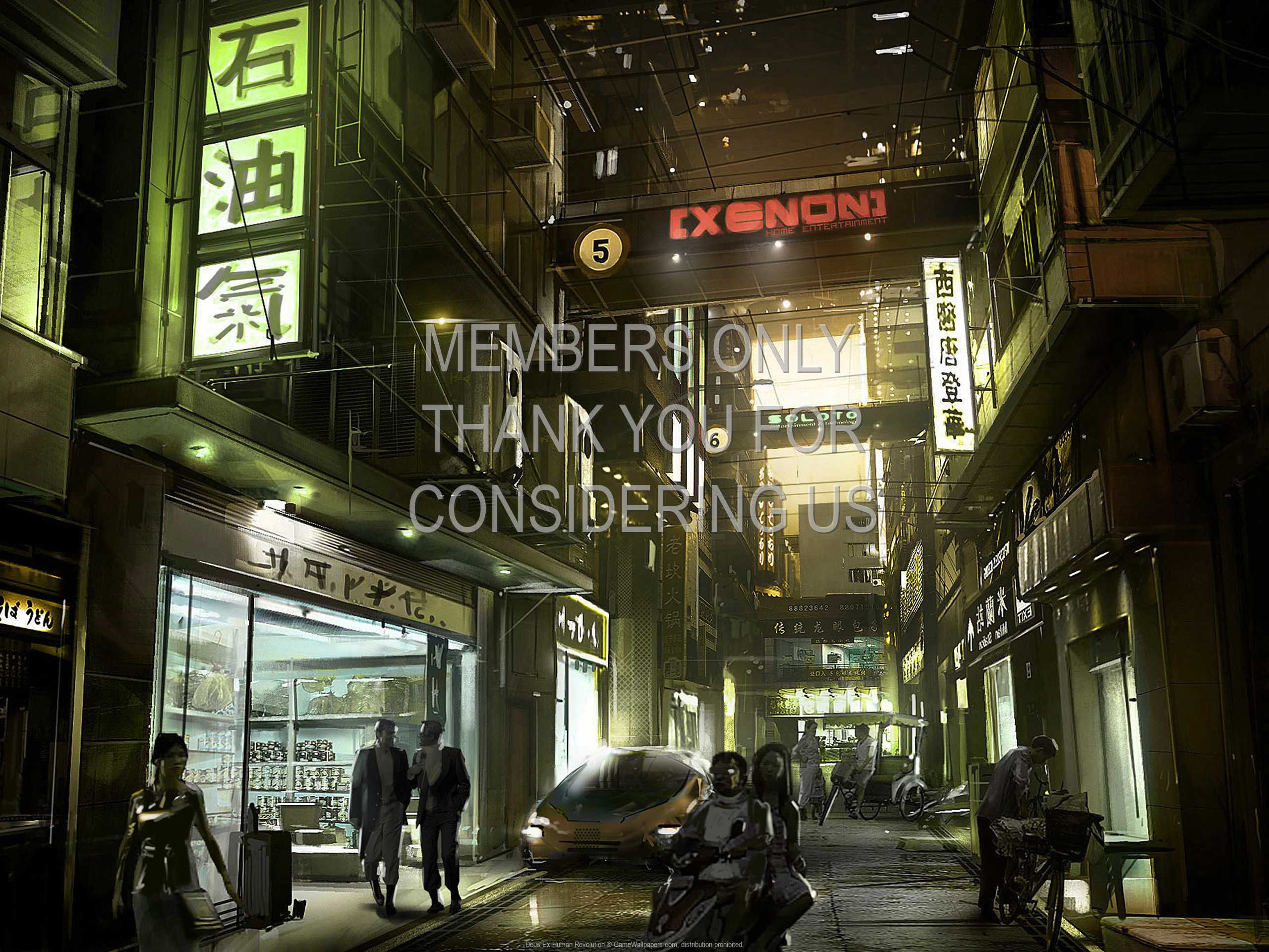 Deus Ex: Human Revolution 1080p Horizontal Handy Hintergrundbild 02