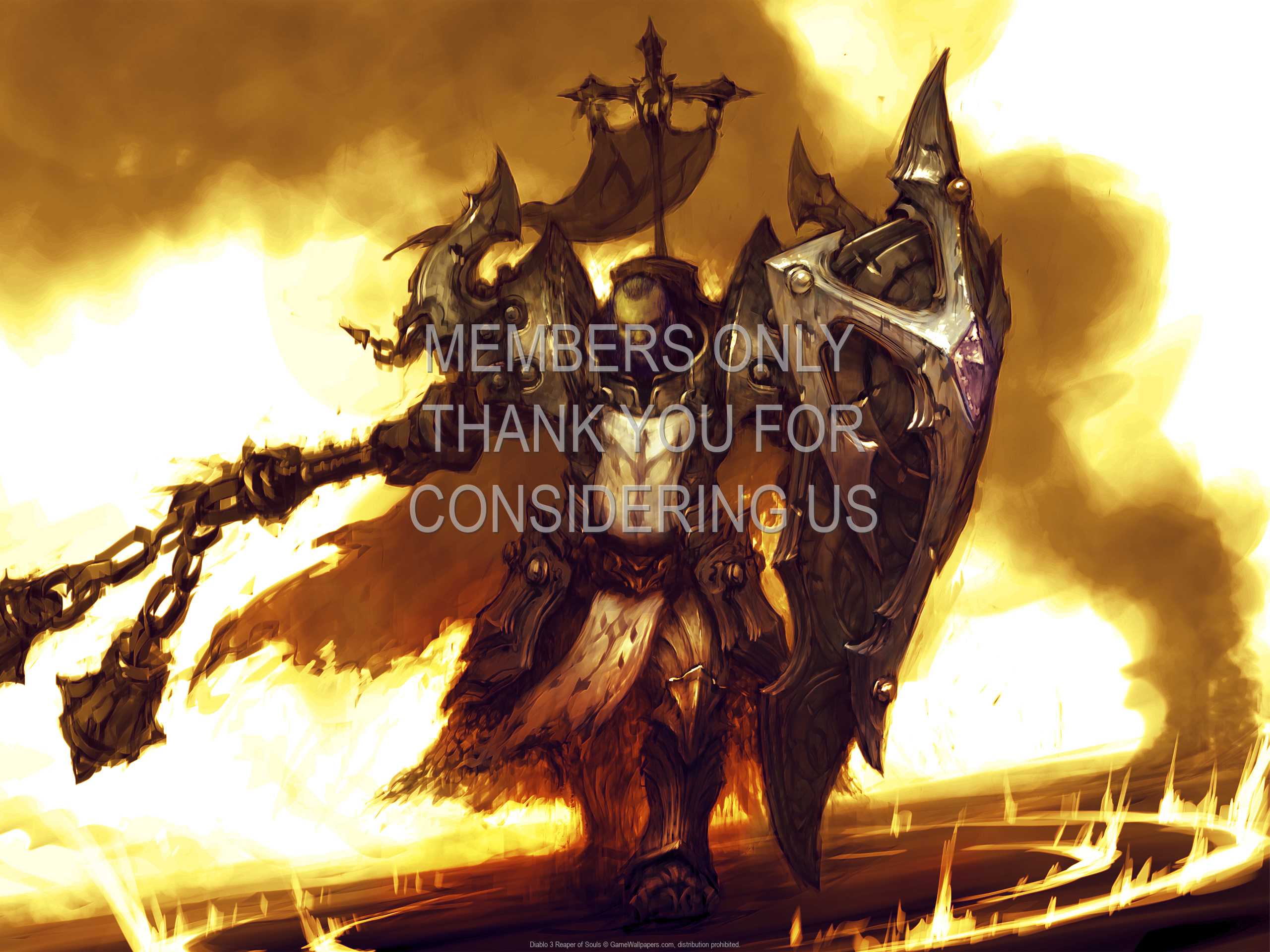 Diablo 3: Reaper of Souls 1080p Horizontal Mobiele achtergrond 02