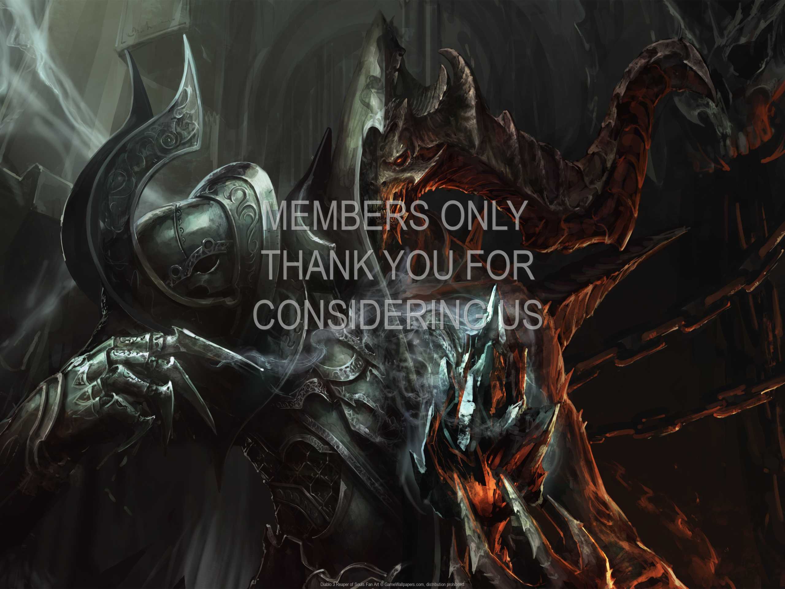 Diablo 3: Reaper of Souls Fan Art 1080p Horizontal Handy Hintergrundbild 02