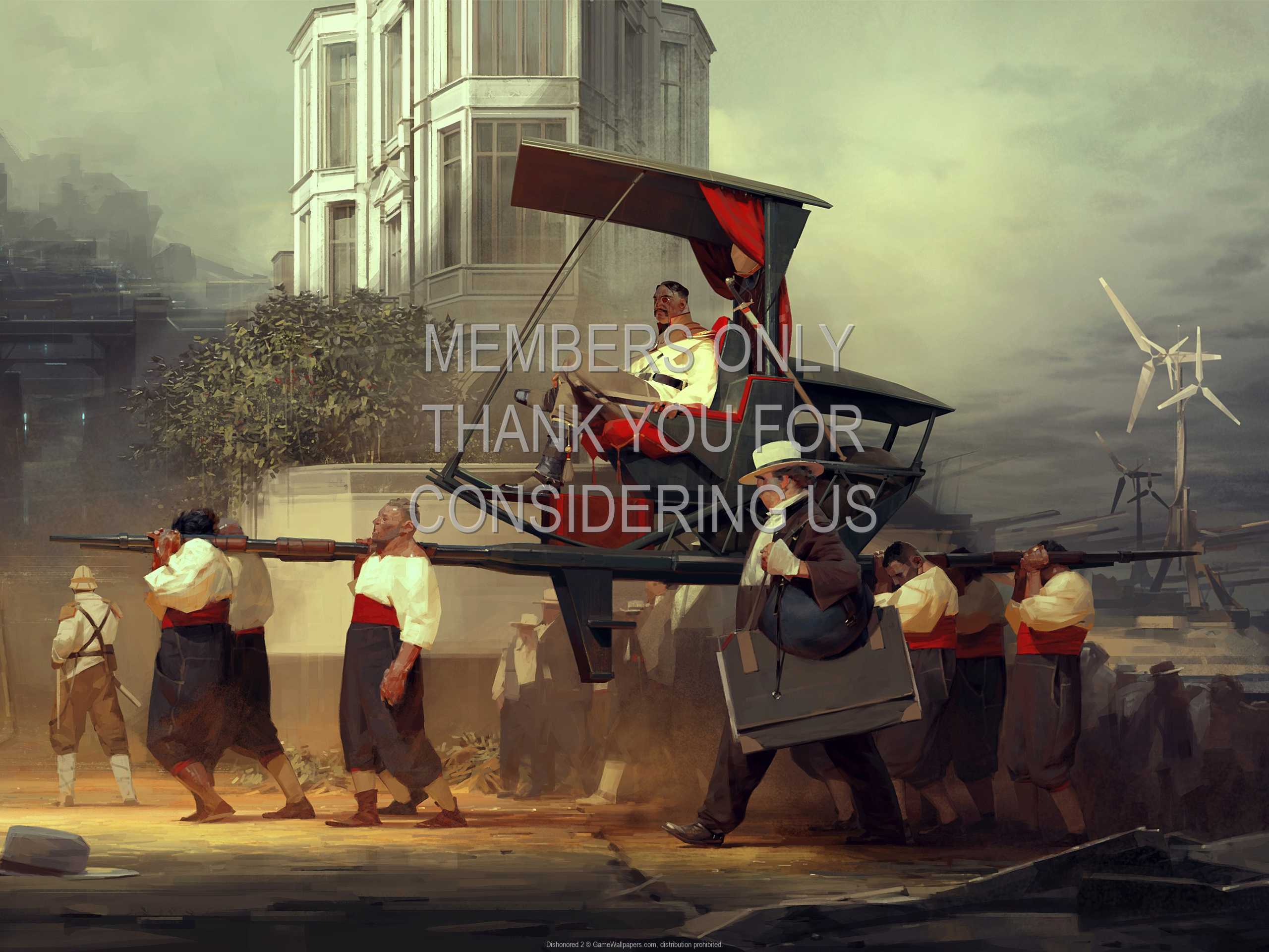 Dishonored 2 1080p Horizontal Handy Hintergrundbild 02