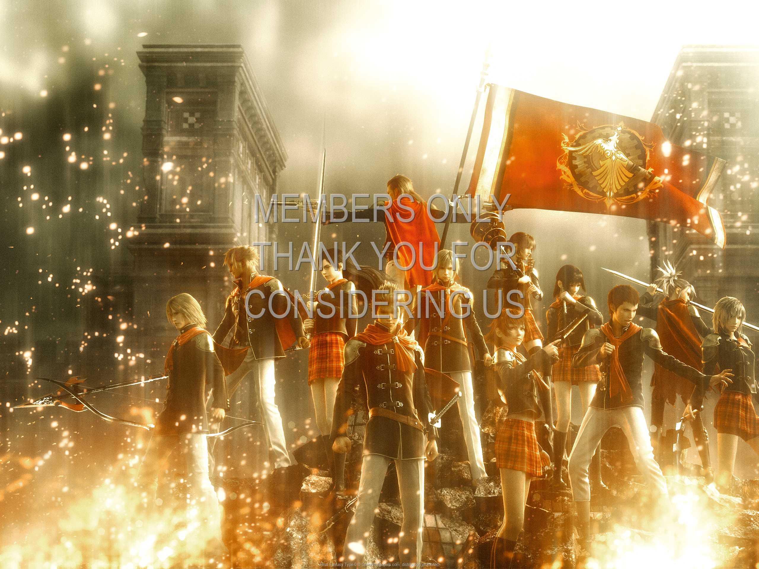 Final Fantasy Type-0 1080p Horizontal Mobiele achtergrond 02