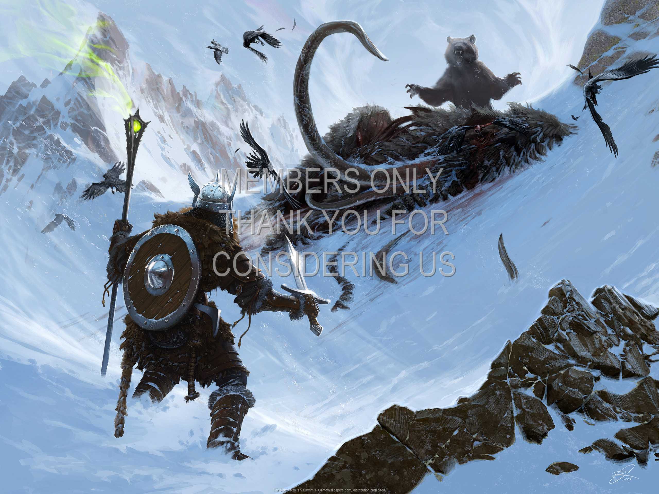 The Elder Scrolls 5: Skyrim 1080p Horizontal Mobile wallpaper or background 02