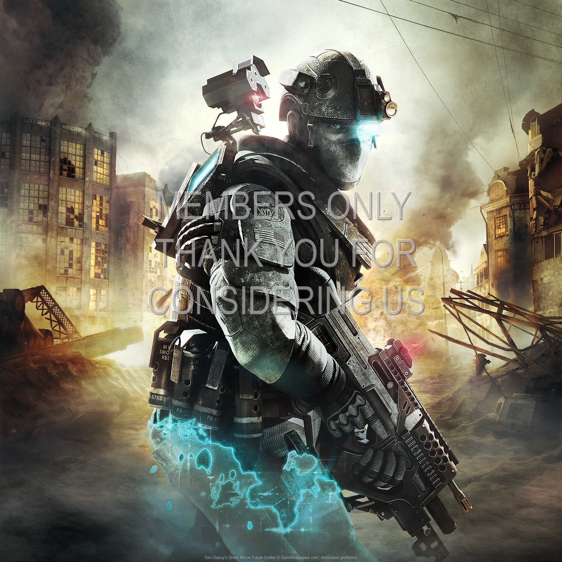 Tom Clancy's Ghost Recon: Future Soldier 1080p Horizontal Handy Hintergrundbild 02