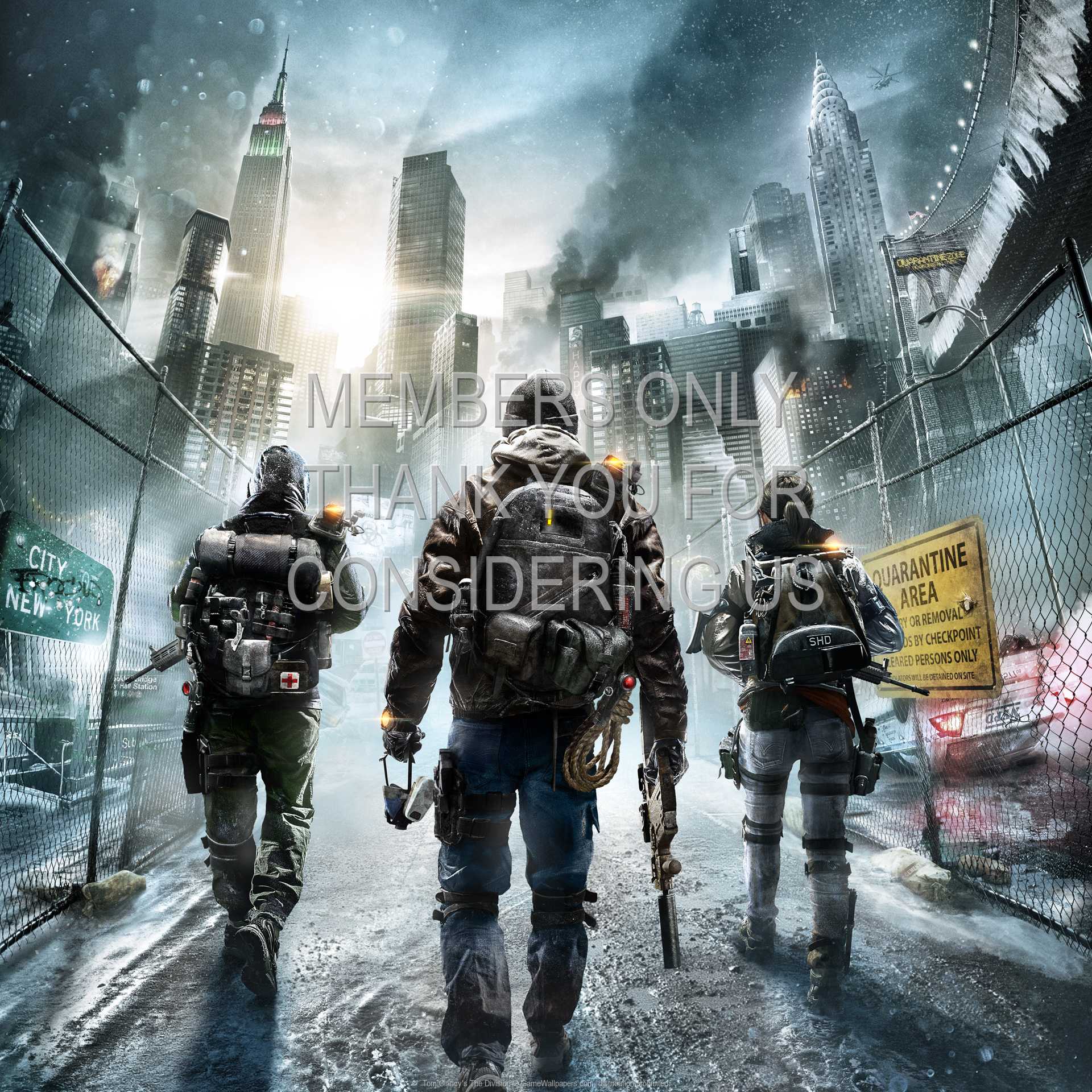 Tom Clancy's The Division 1080p Horizontal Mobile wallpaper or background 02