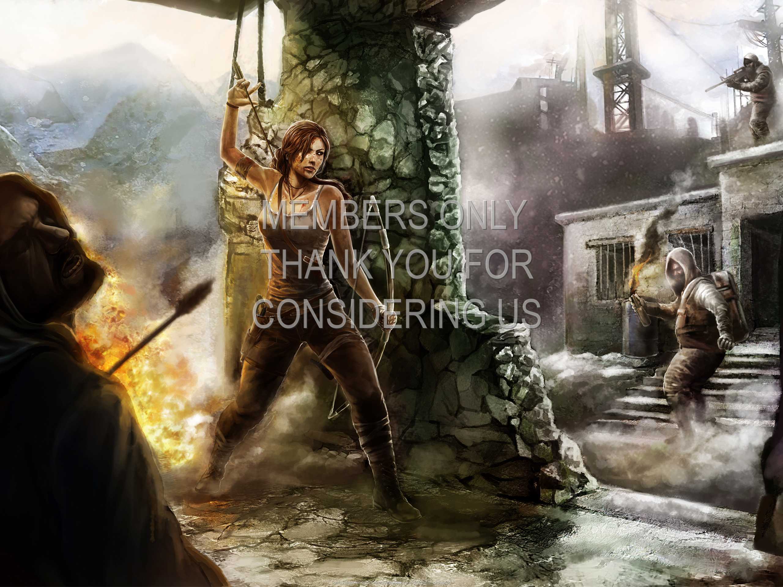 Tomb Raider fan art 1080p Horizontal Mobile wallpaper or background 02