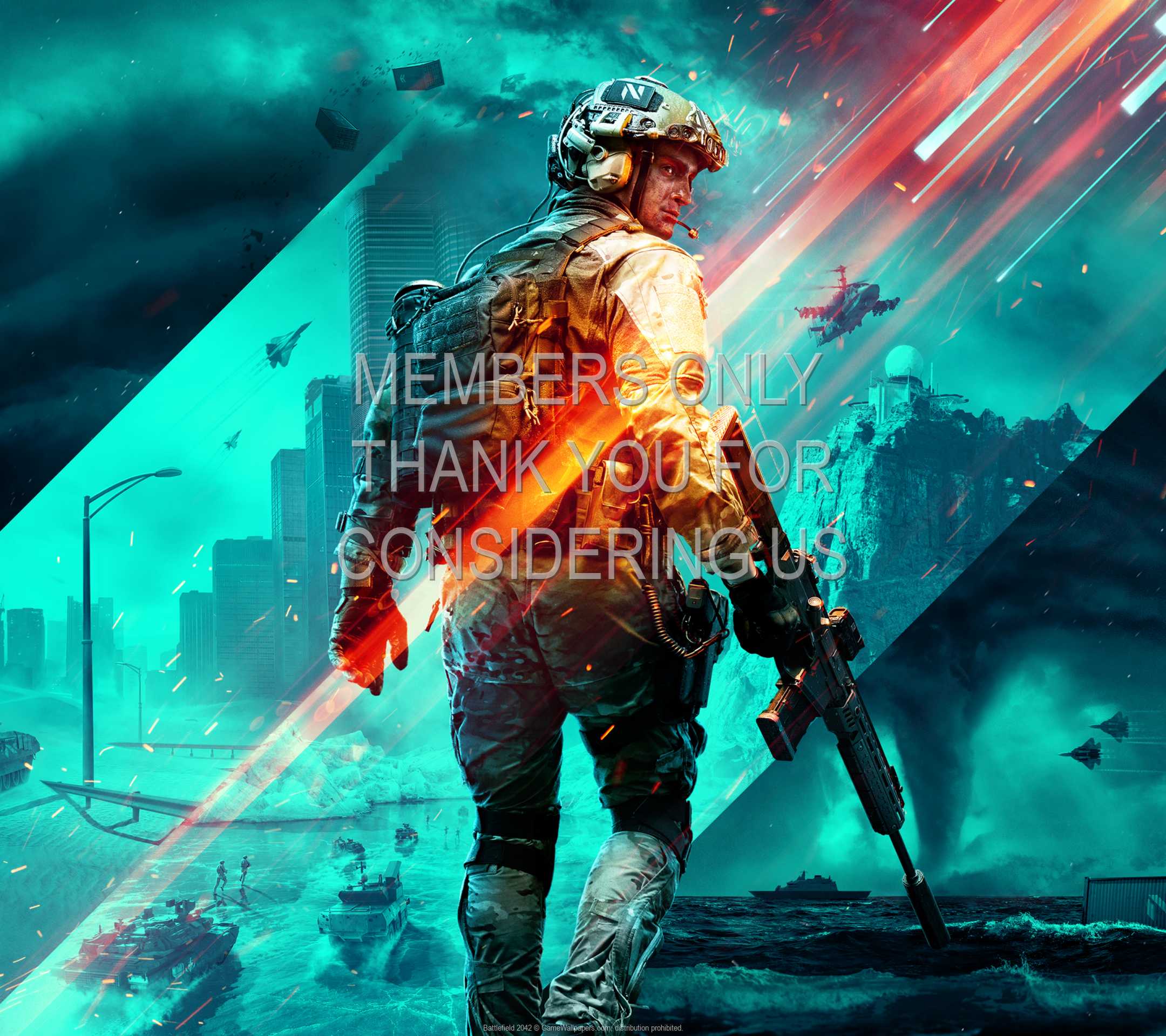 Battlefield 2042 1080p Horizontal Mobiele achtergrond 02
