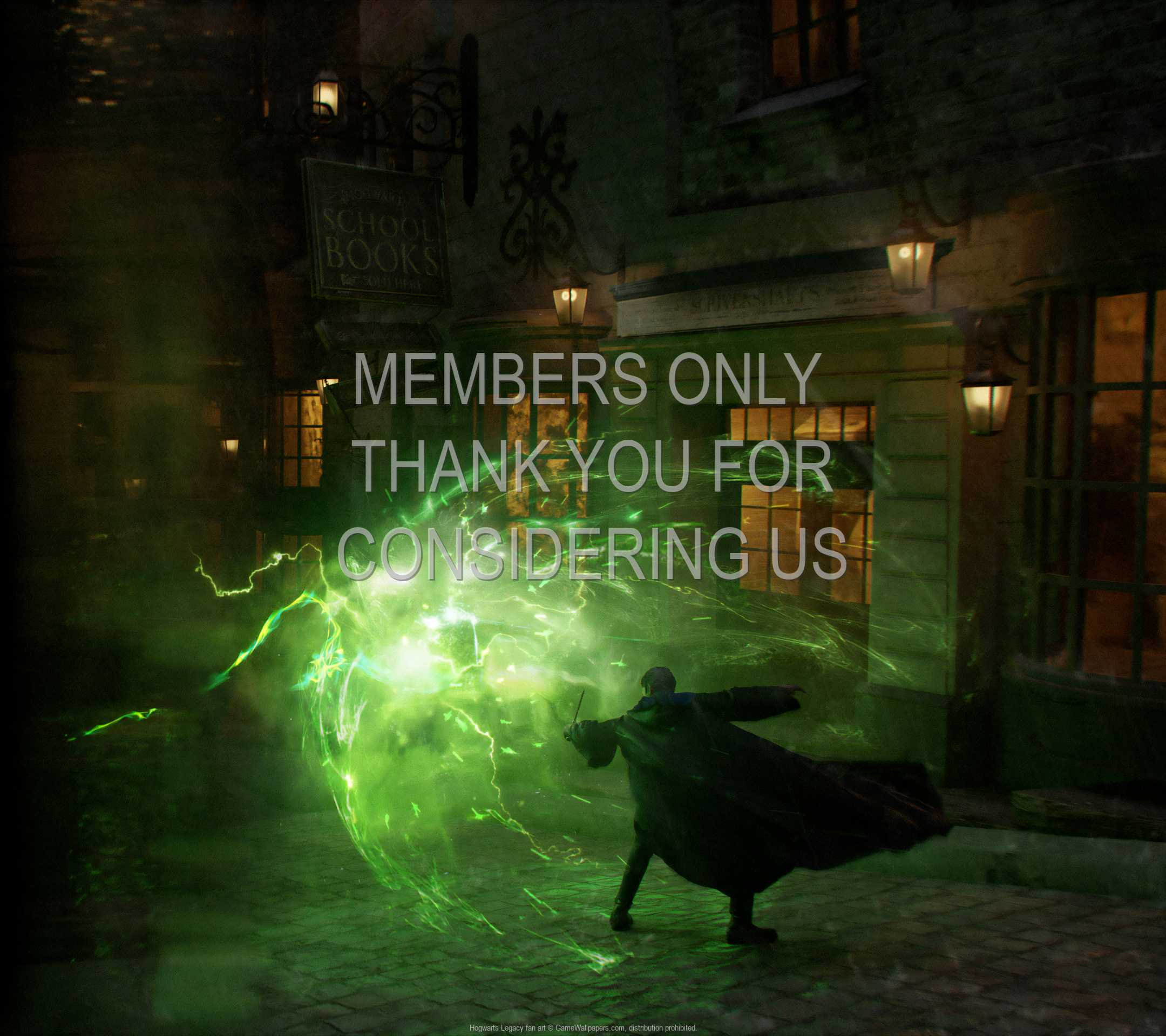 Hogwarts Legacy fan art 1080p Horizontal Mvil fondo de escritorio 02