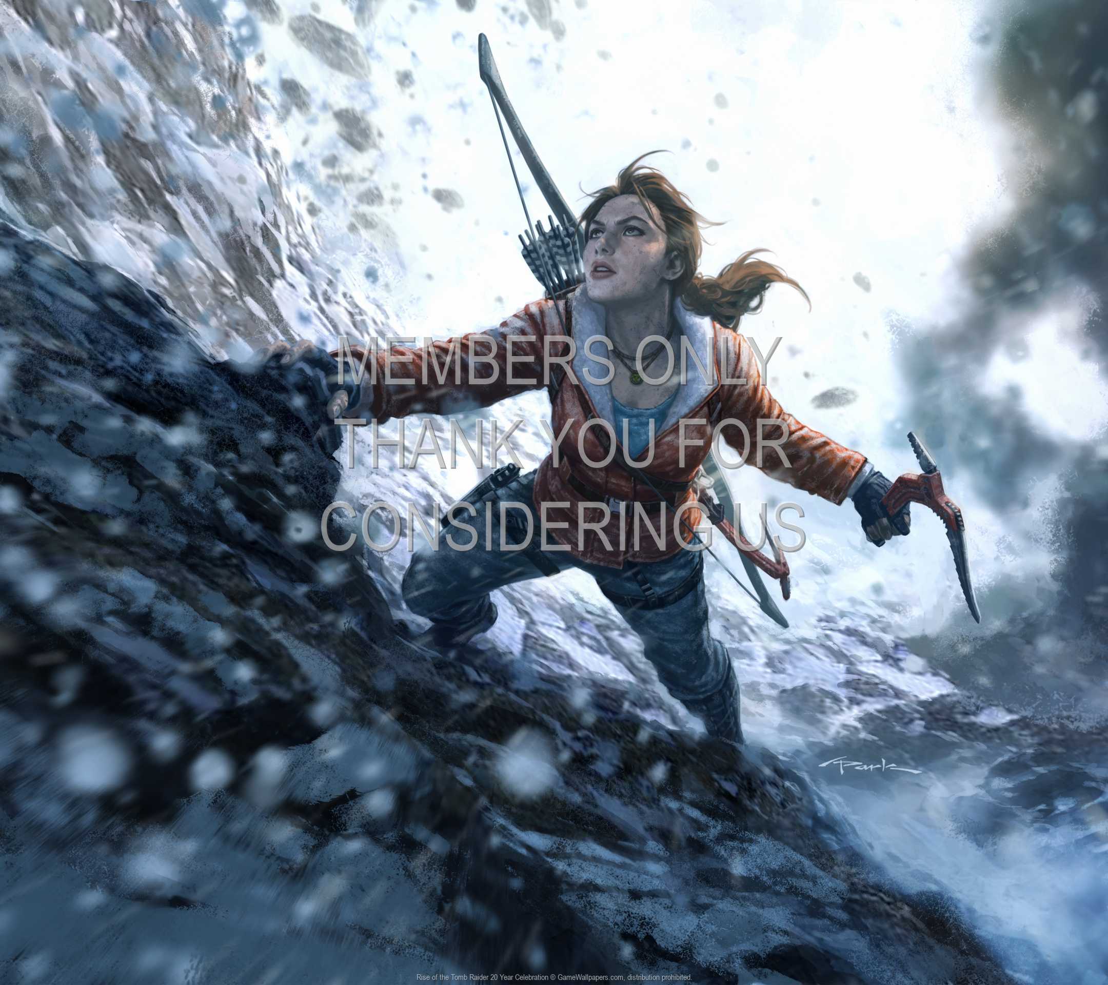 Rise of the Tomb Raider: 20 Year Celebration 1080p Horizontal Handy Hintergrundbild 02