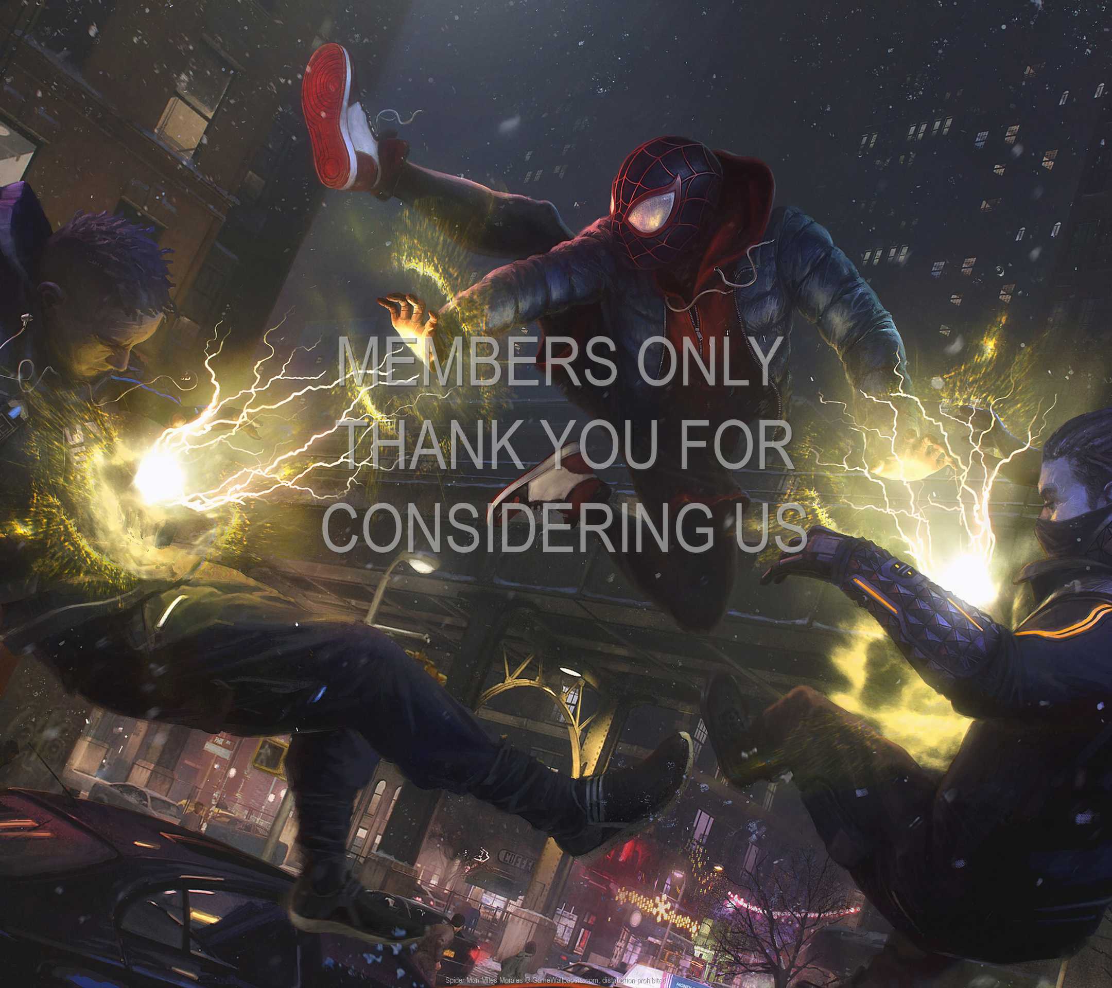 Spider-Man: Miles Morales 1080p Horizontal Handy Hintergrundbild 02