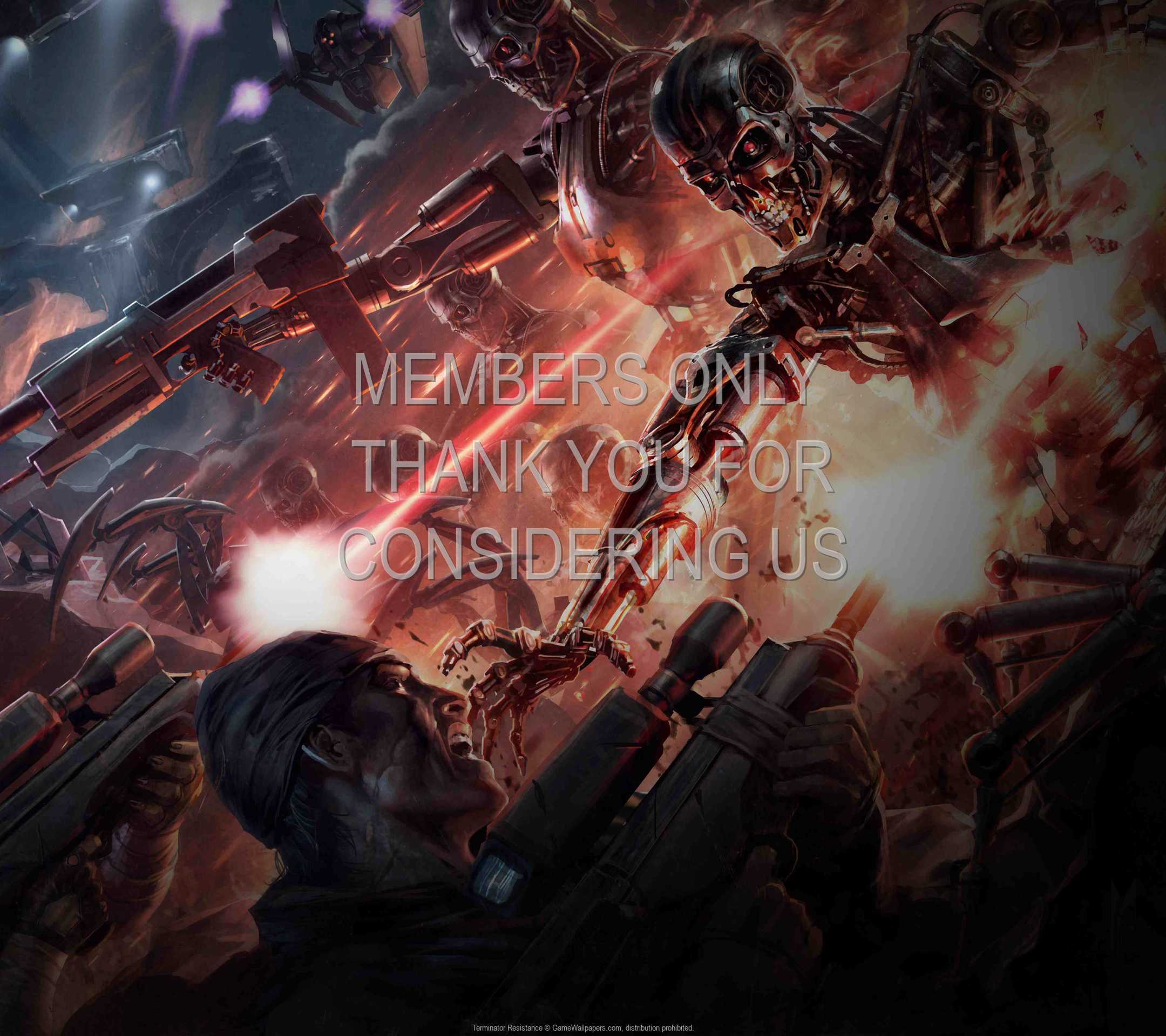Terminator: Resistance 1080p Horizontal Mobiele achtergrond 02