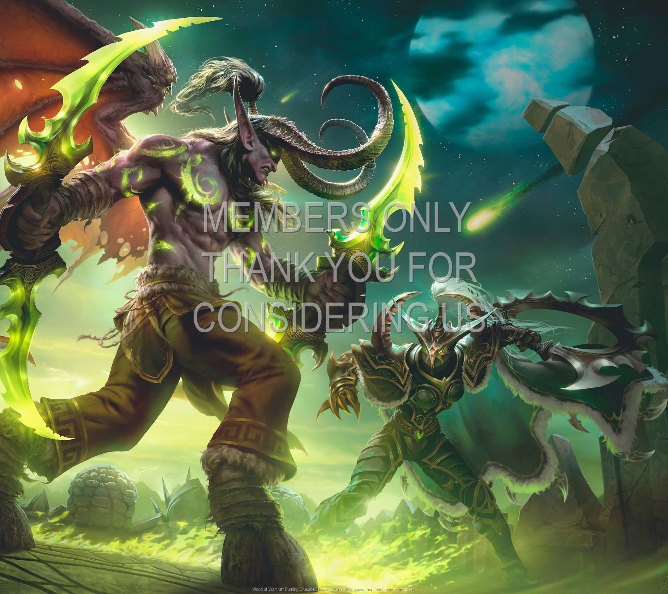 World of Warcraft: Burning Crusade Classic 1080p Horizontal Mobile fond d'cran 02