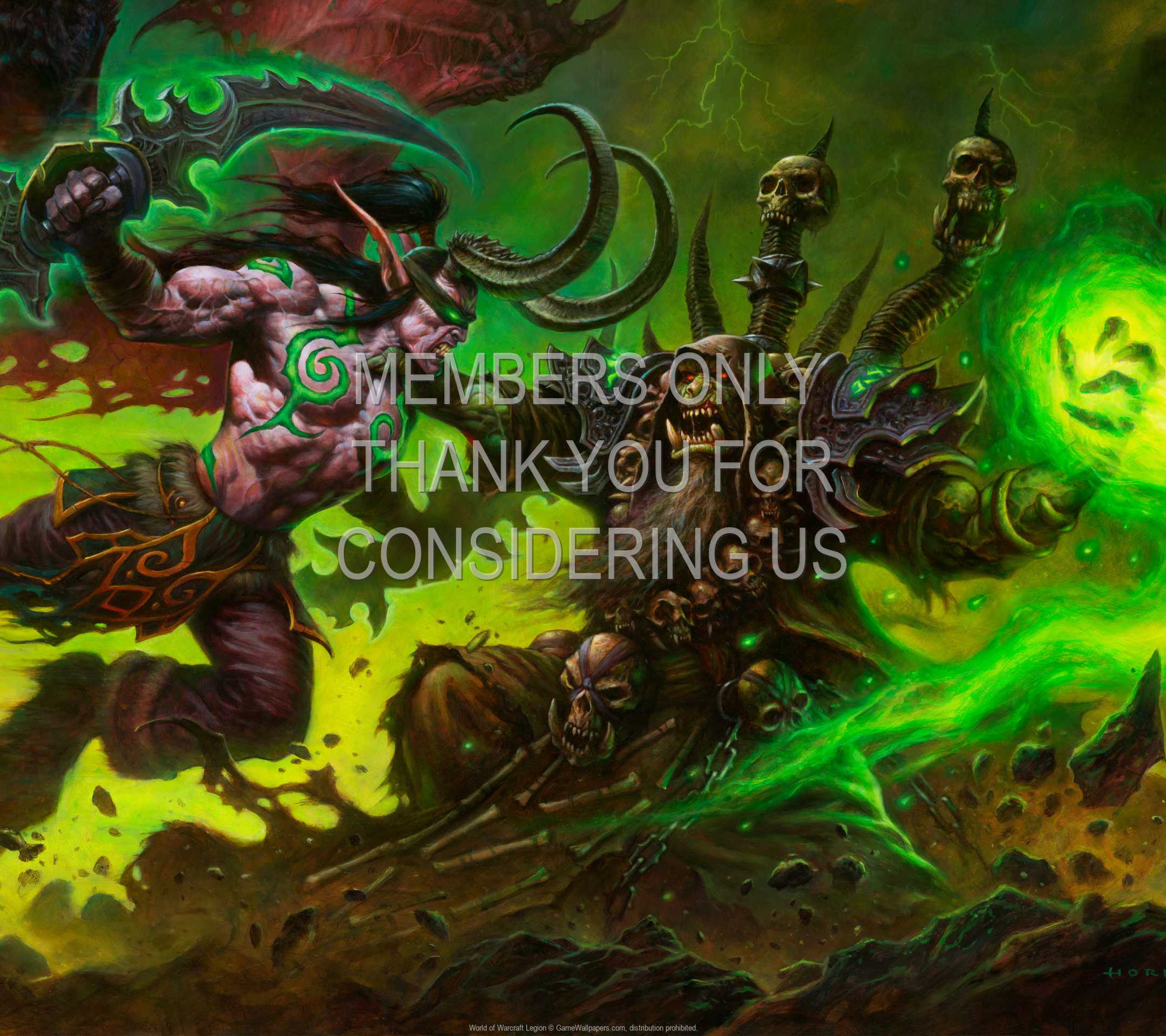 World of Warcraft: Legion 1080p Horizontal Handy Hintergrundbild 02