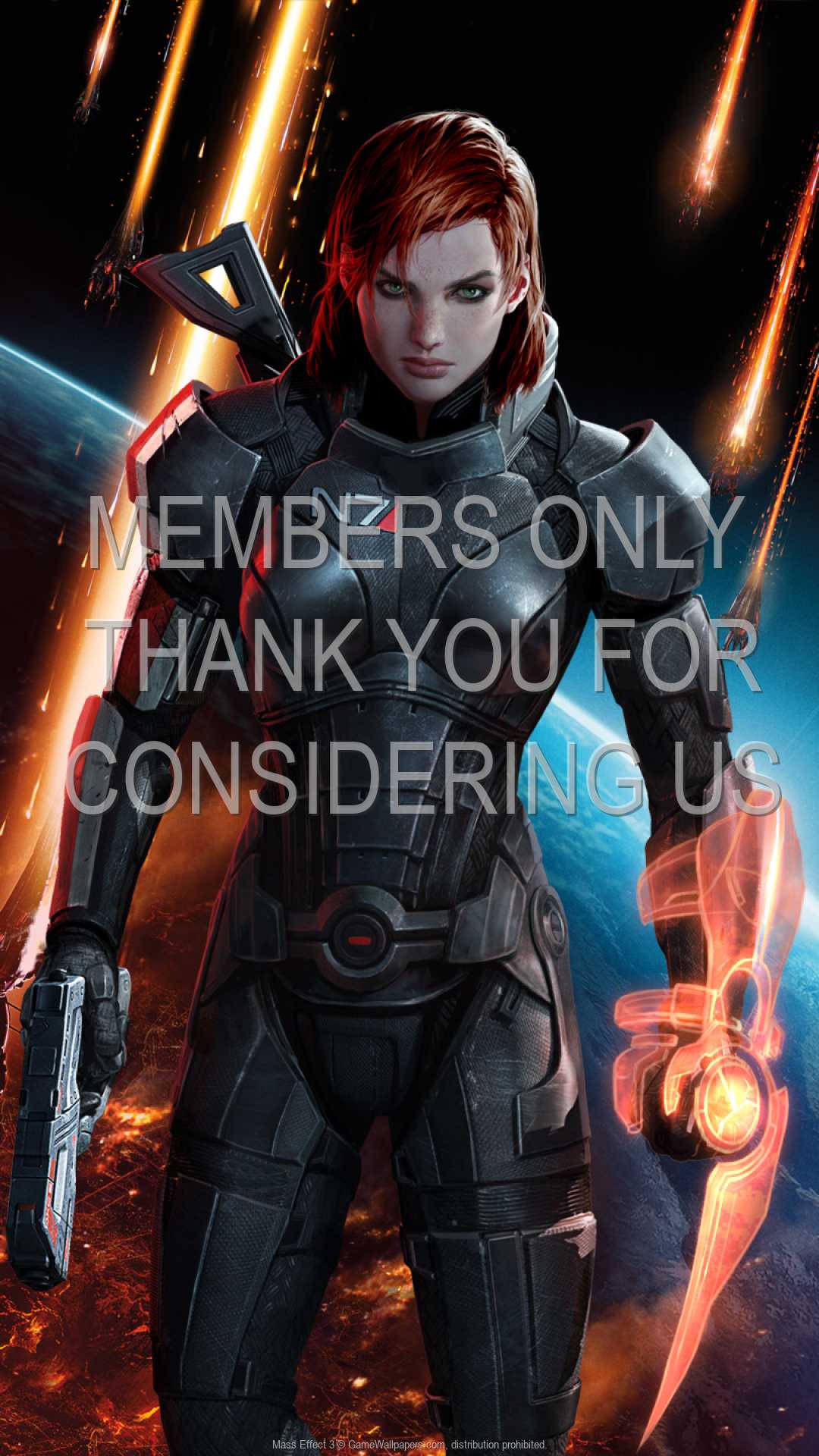Mass Effect 3 1080p Vertical Handy Hintergrundbild 02