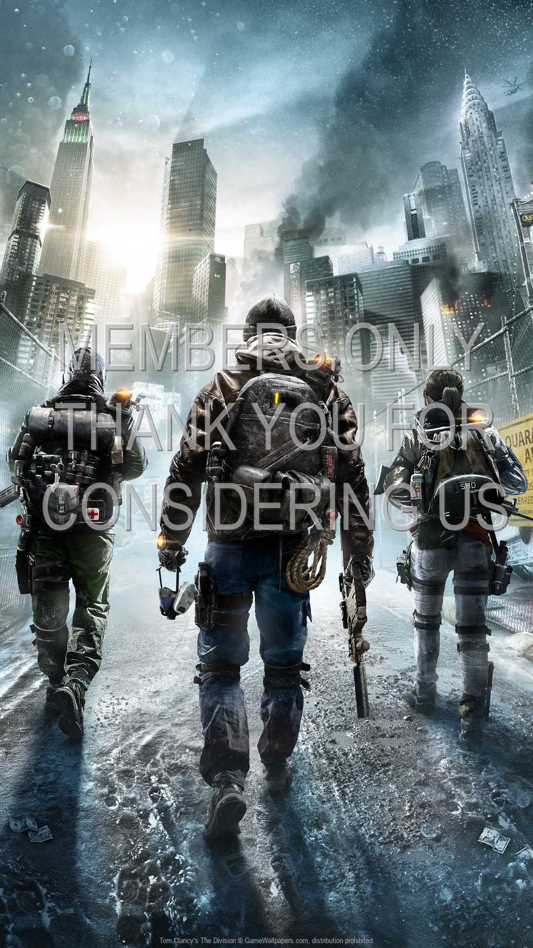 Tom Clancy's The Division 1080p Vertical Mobile wallpaper or background 02