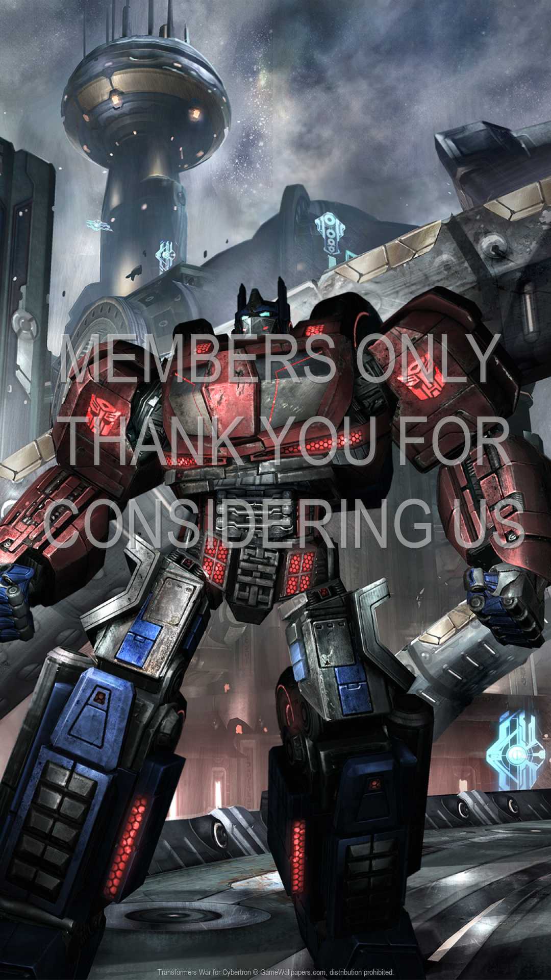 Transformers: War for Cybertron 1080p Vertical Handy Hintergrundbild 02