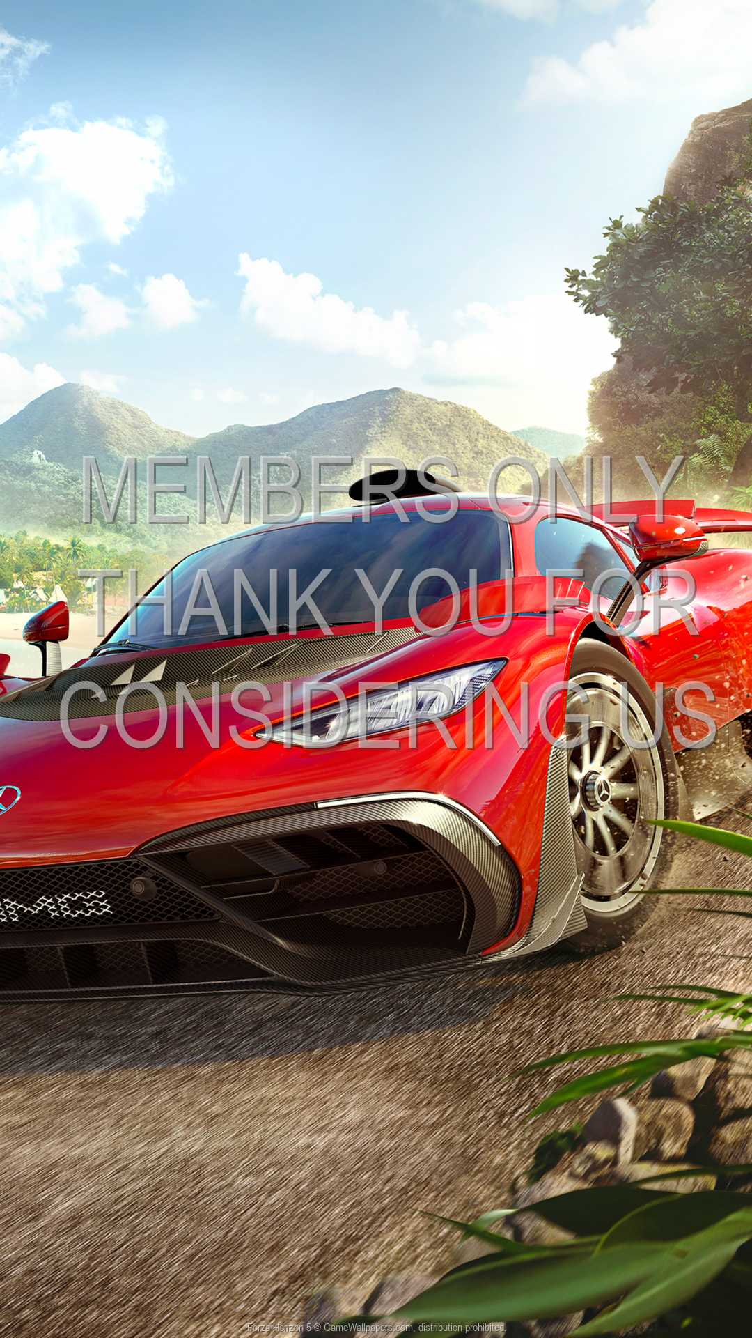 Forza Horizon 5 1080p Vertical Mobiele achtergrond 02