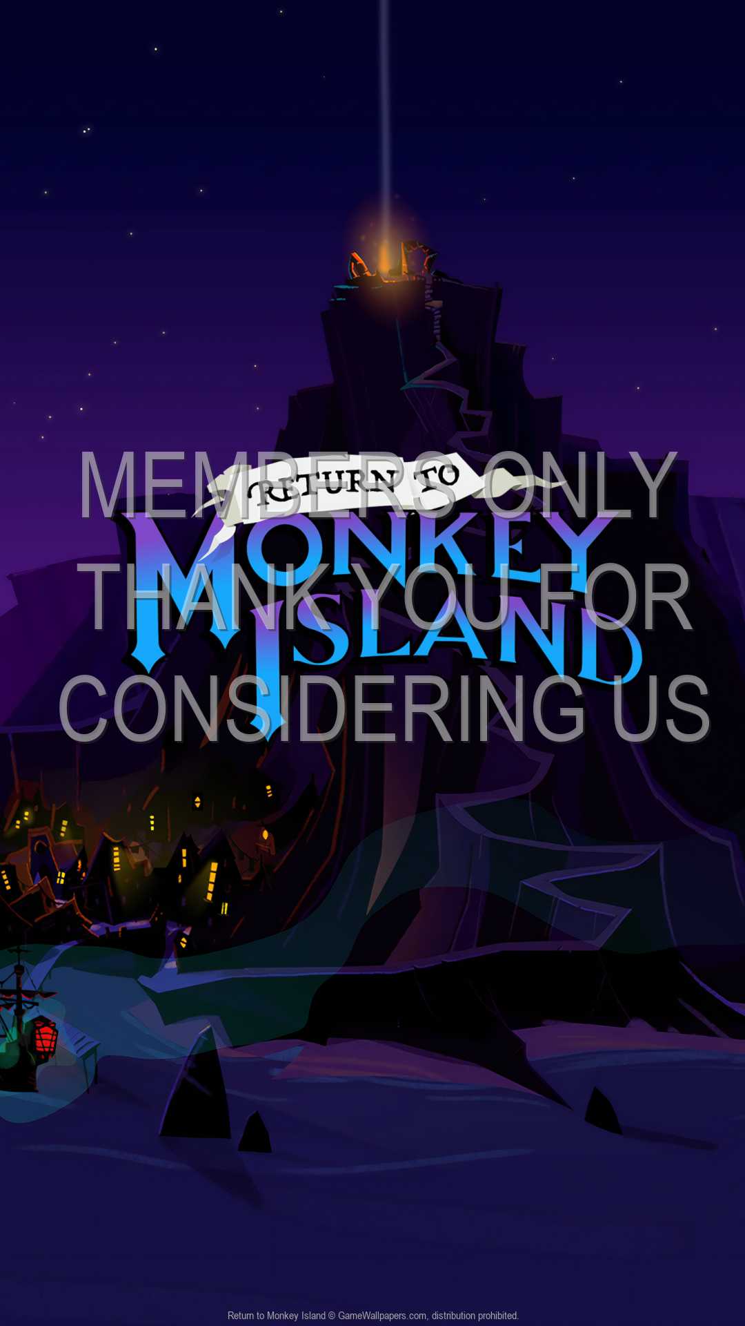 Return to Monkey Island 1080p Vertical Handy Hintergrundbild 02