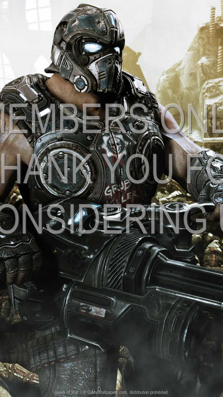 Gears of War 3 720p Vertical Mobile wallpaper or background 02