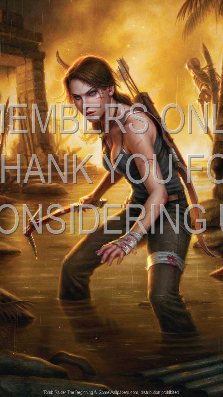 Tomb Raider: The Beginning 720p Vertical Mobile fond d'cran 02