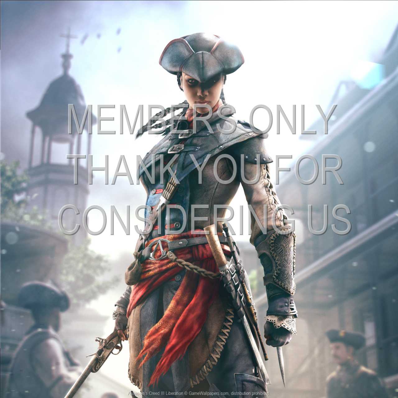 Assassin's Creed III: Liberation 720p Horizontal Mobile fond d'cran 02